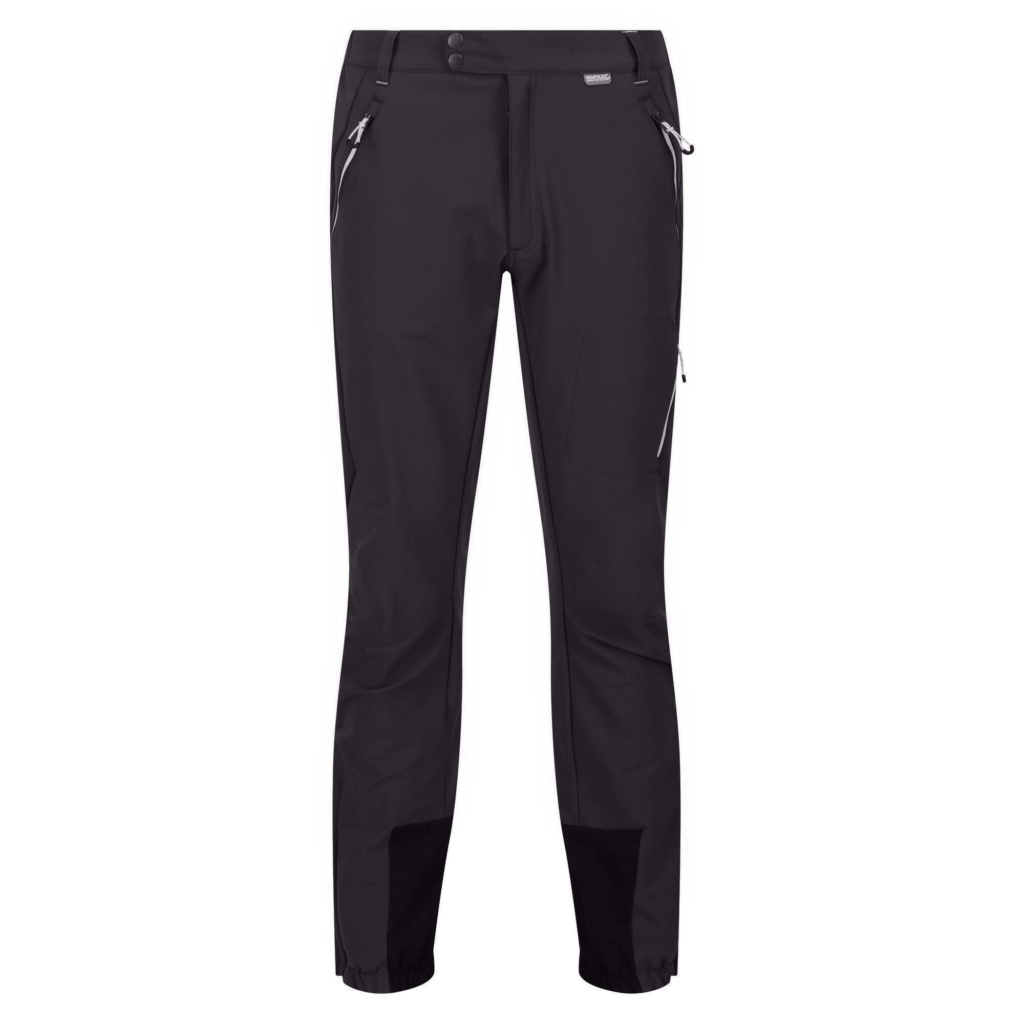 Regatta Men's Black Mountain Walking Trousers - Ash/ - 44R - Ash/ - 100% Polyester