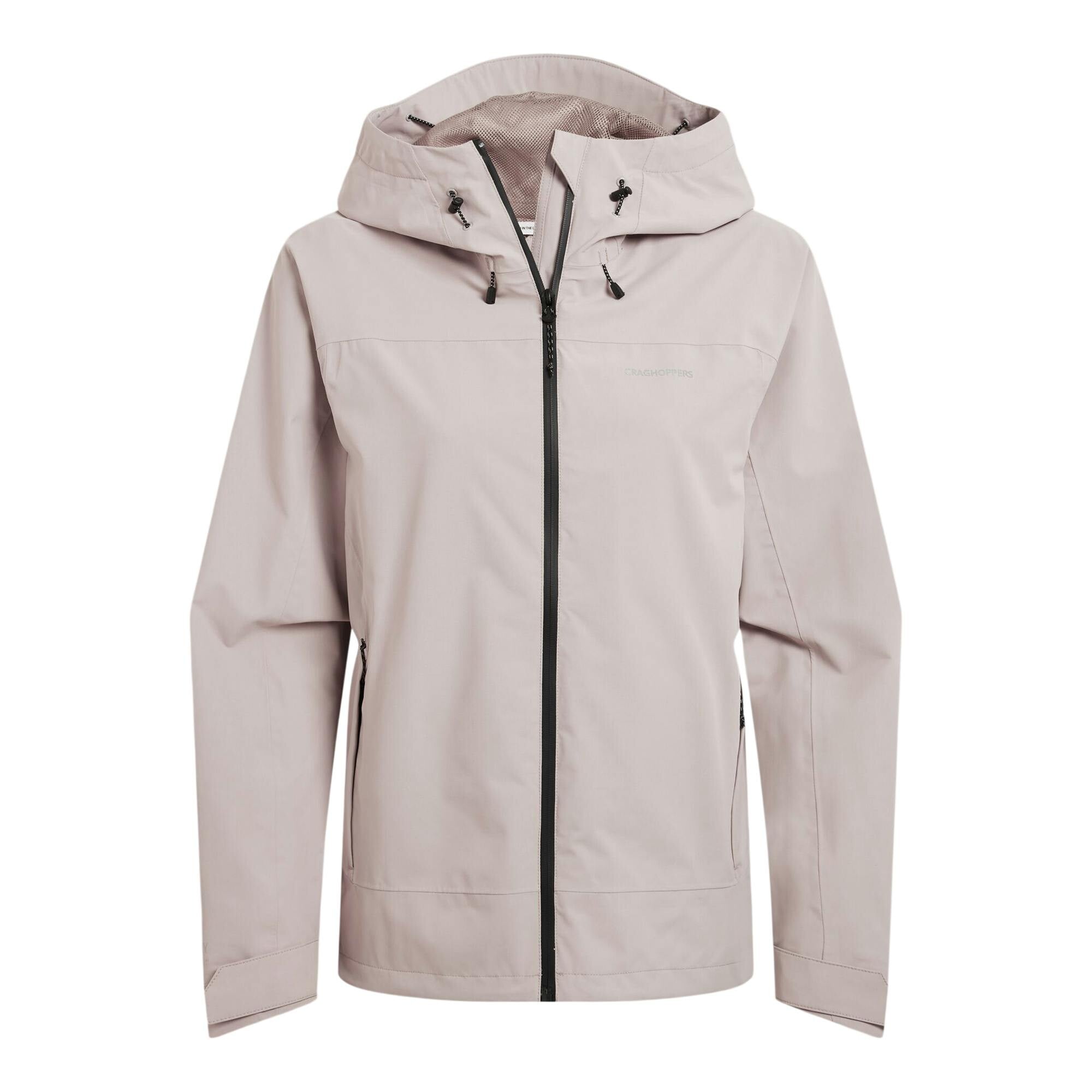 Craghoppers (8 Uk, Soft Mushroom) Womens/Ladies Zohra Waterproof Jacket - Image 2