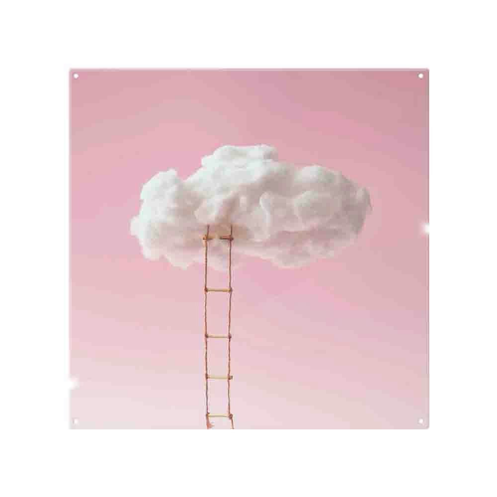 Benjamin Tate Design Light Ladder To The Cotton Clouds Splash Back - 60 X 70Cm