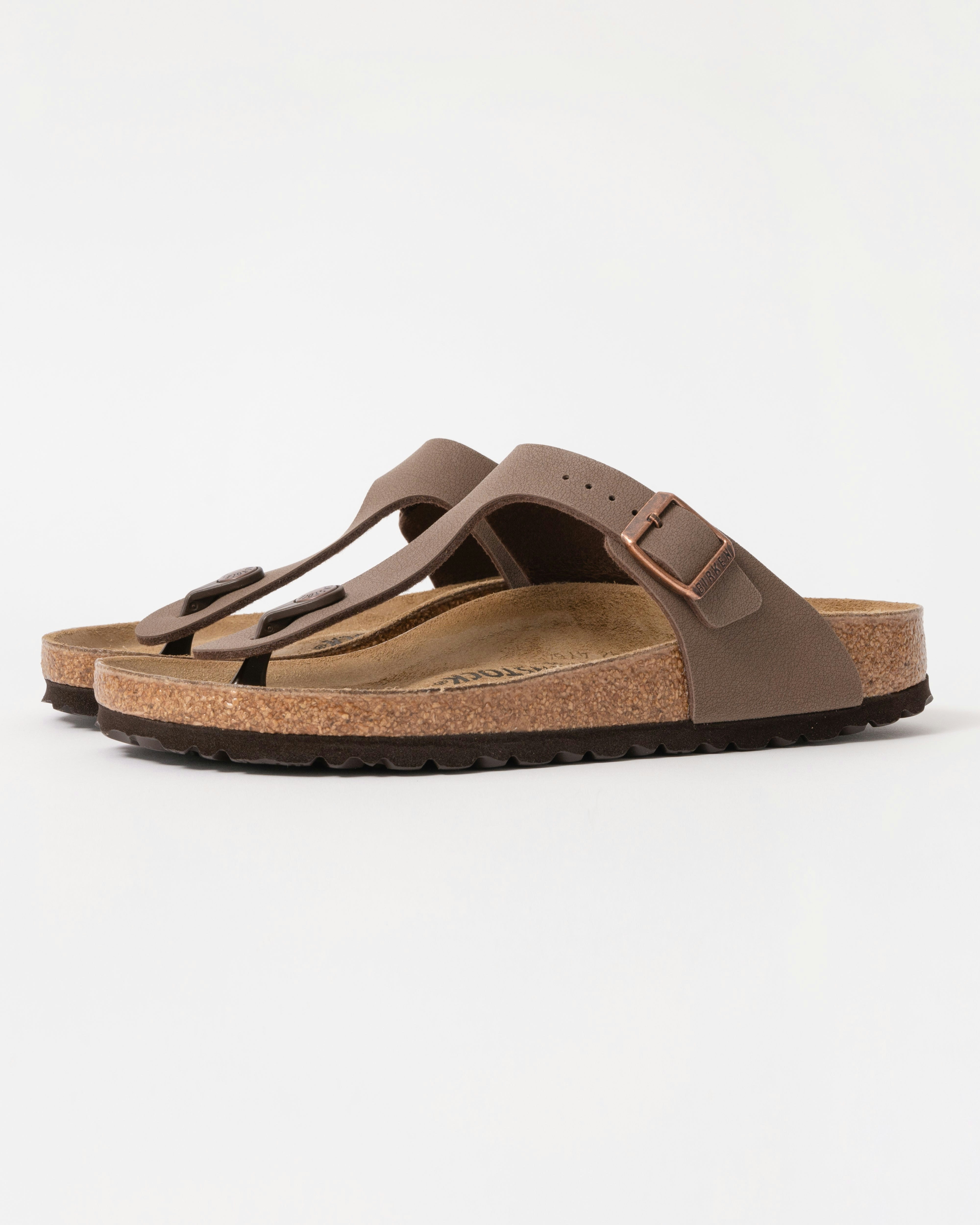 Birkenstock Women's Gizeh Birko-Flor Birkibuc Flip Flop - Mocha - Mocha - Uk7.5 Eu41 Narrow