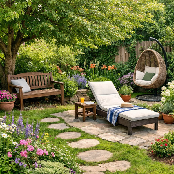 When benches, loungers and statement seating are a better fit