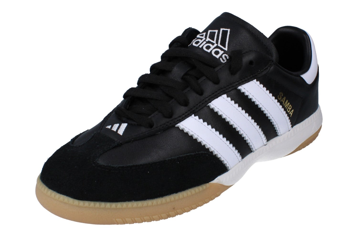 Adidas Men's Black/White Samba Mn Trainers Sneakers If1952 - Uk 7.5 | Us 8 | Eu 41 1/3