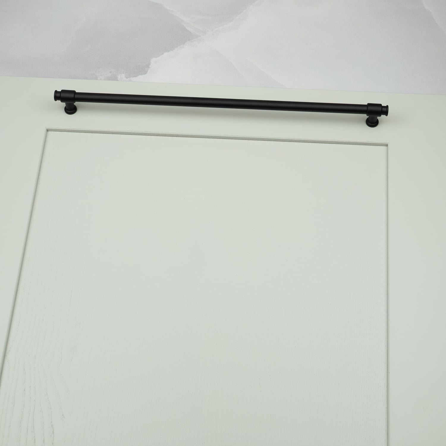 Handle & Home Black Matt Industrial Pipe Pulls - 320Mm Handle - Image 2