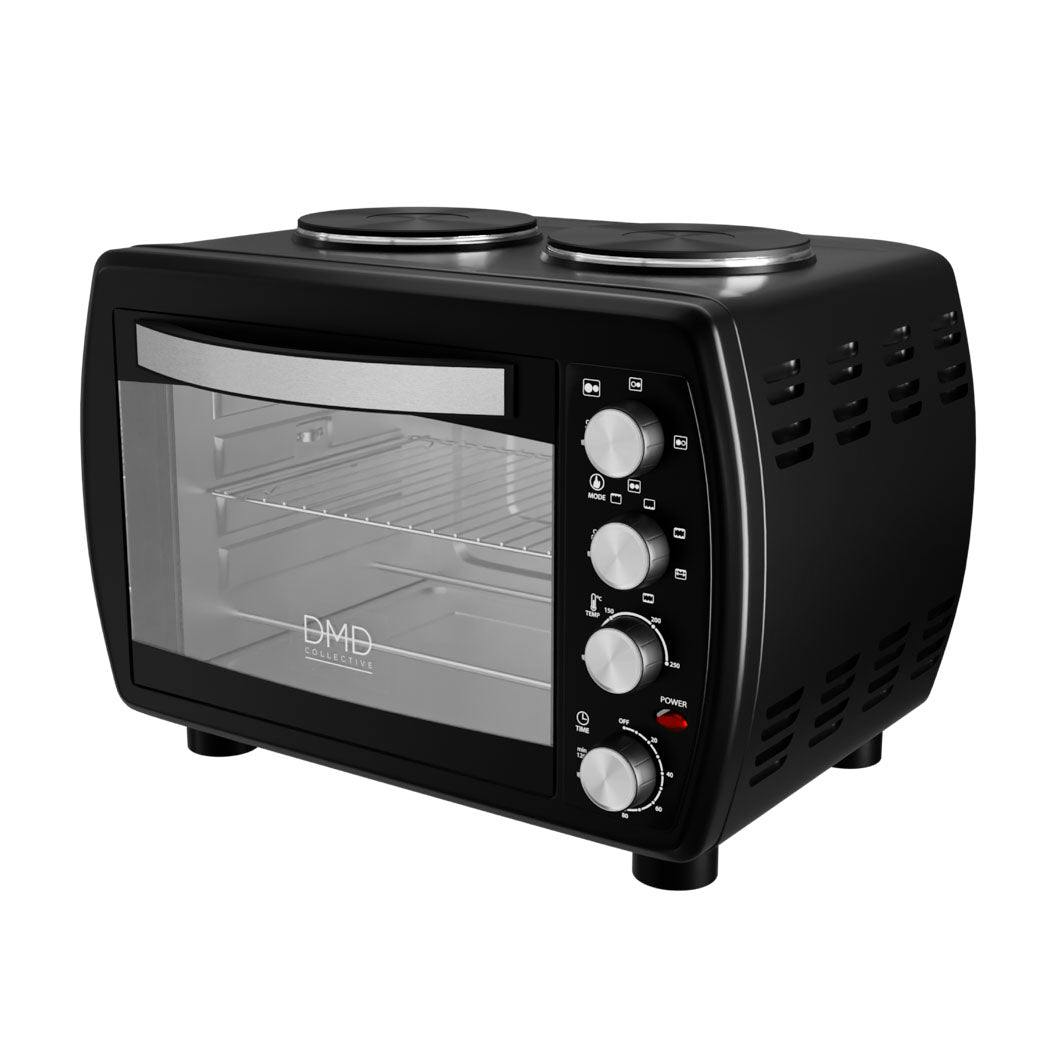 Dmd Collective Light Mini Oven All-In-One Cooker - 35L With Dual Hot Plates