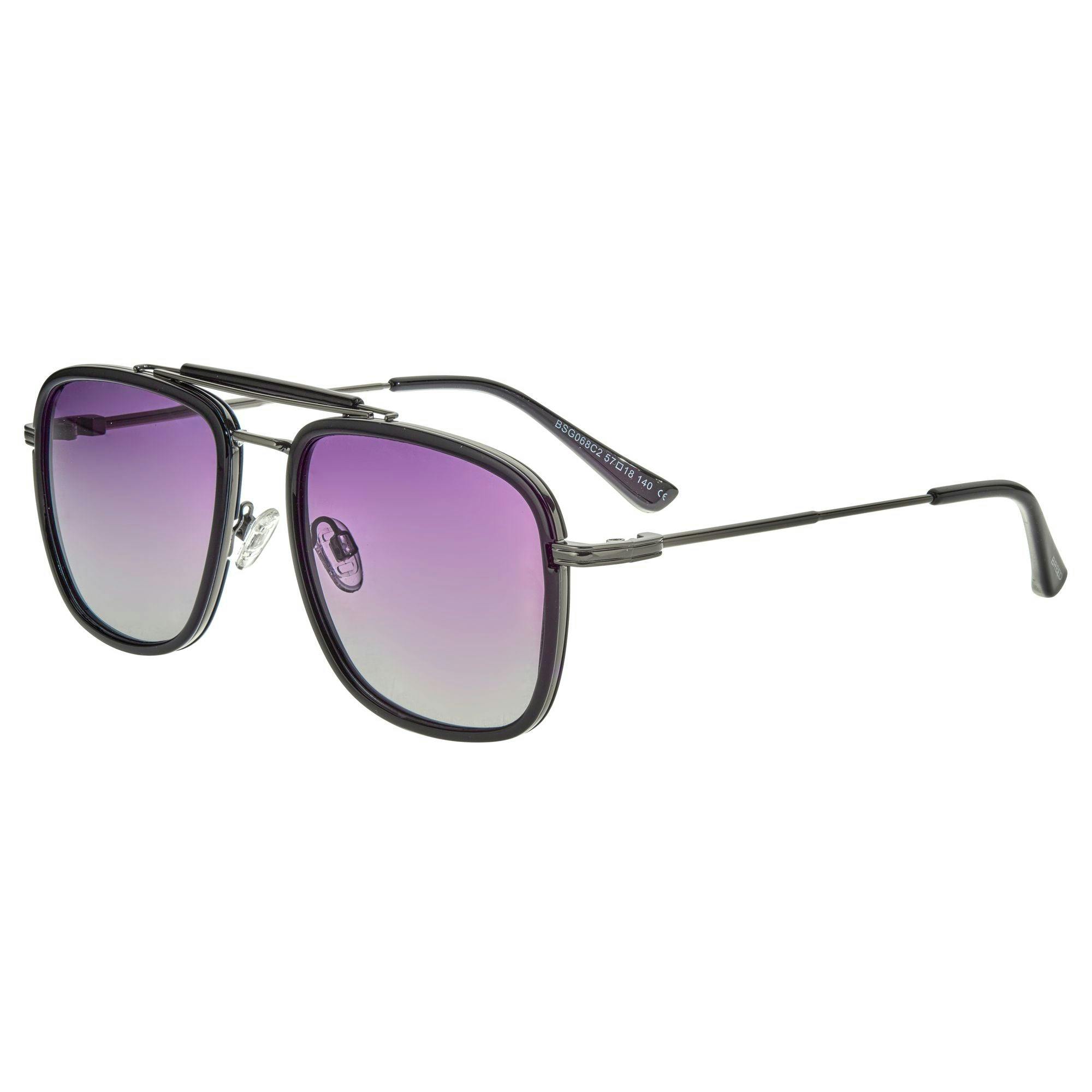 Breed Black Flyer Polarized Sunglasses