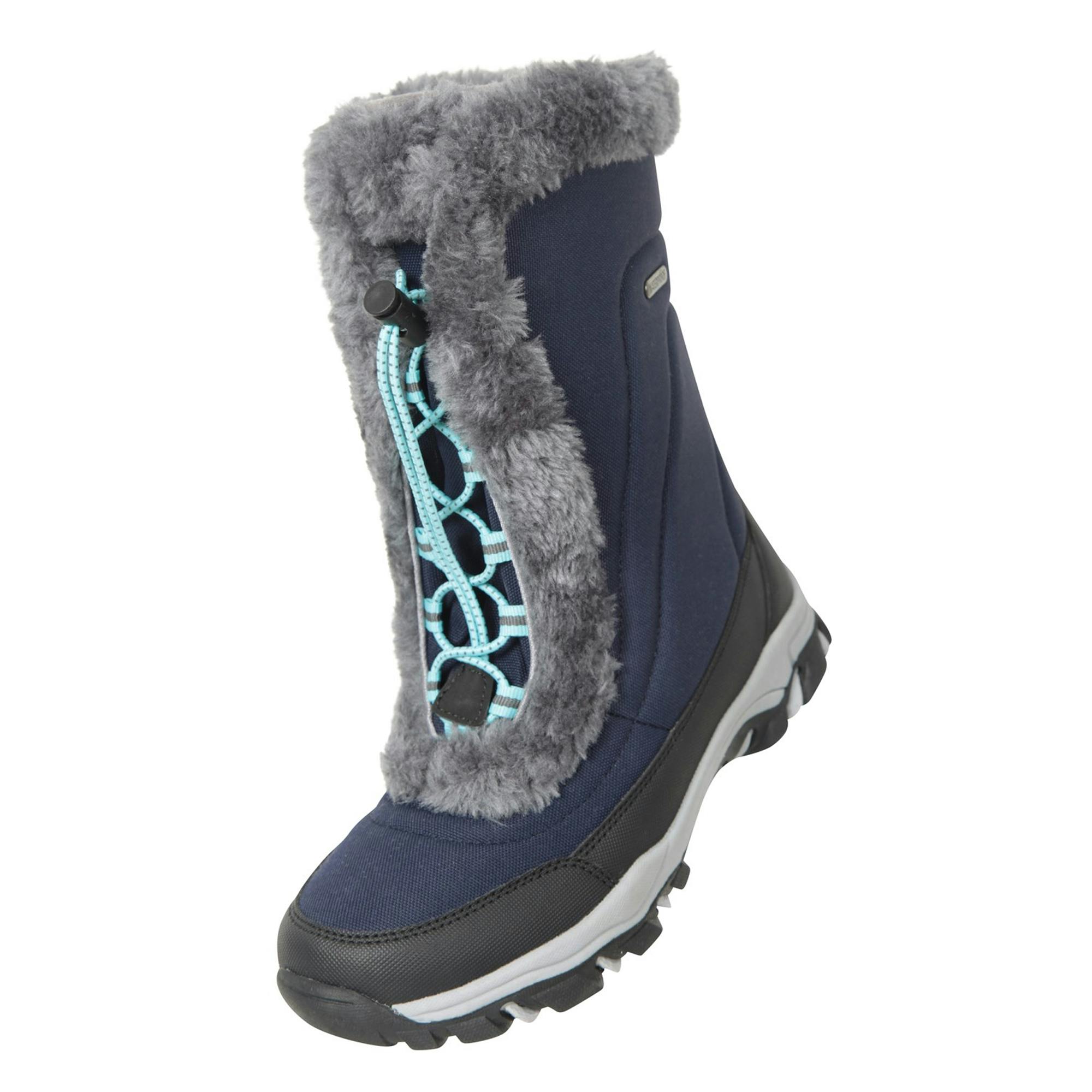 Mountain Warehouse Kids Ohio Snow Boots - Navy - 12 Uk Child - Navy