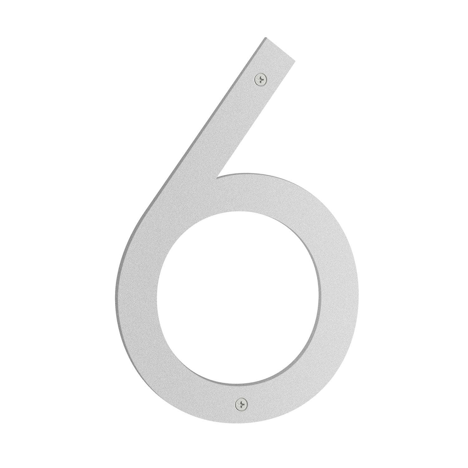 Rackhams Grey House Number 6 In Matt Nordic Series, Height 230 Mm.