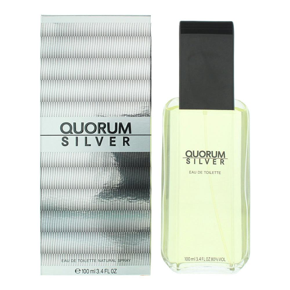 Antonio Puig Silver Quorum Eau De Toilette 100Ml Spray - Image 14