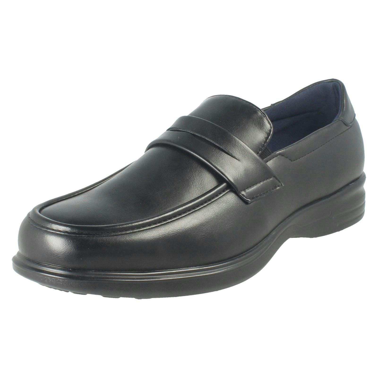 Thomas Blunt Men's Black Slip On Formal Shoes A1137 - Uk 8