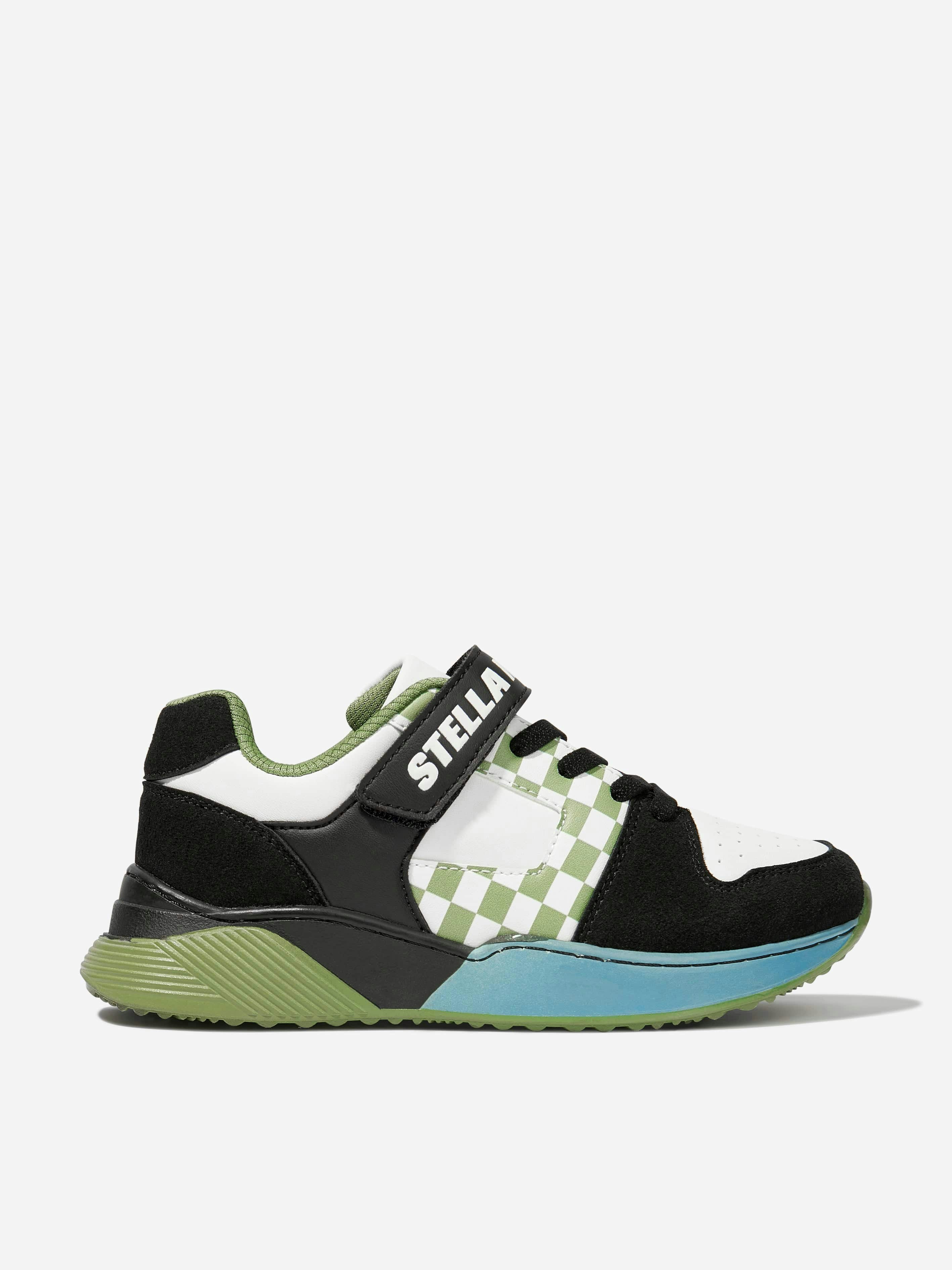 Stella Mccartney Kids Boys Stella Mccartney Logo Trainers In Multicolour - Multicoloured - Eu 36 Uk 3