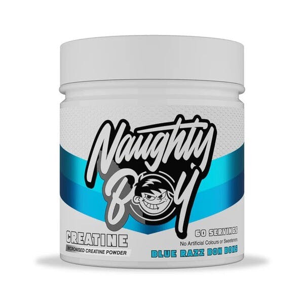 {Aisle K} Naughty Boy | Creatine- Blue Razz Bon Bons | 1 x 300g - Image 3