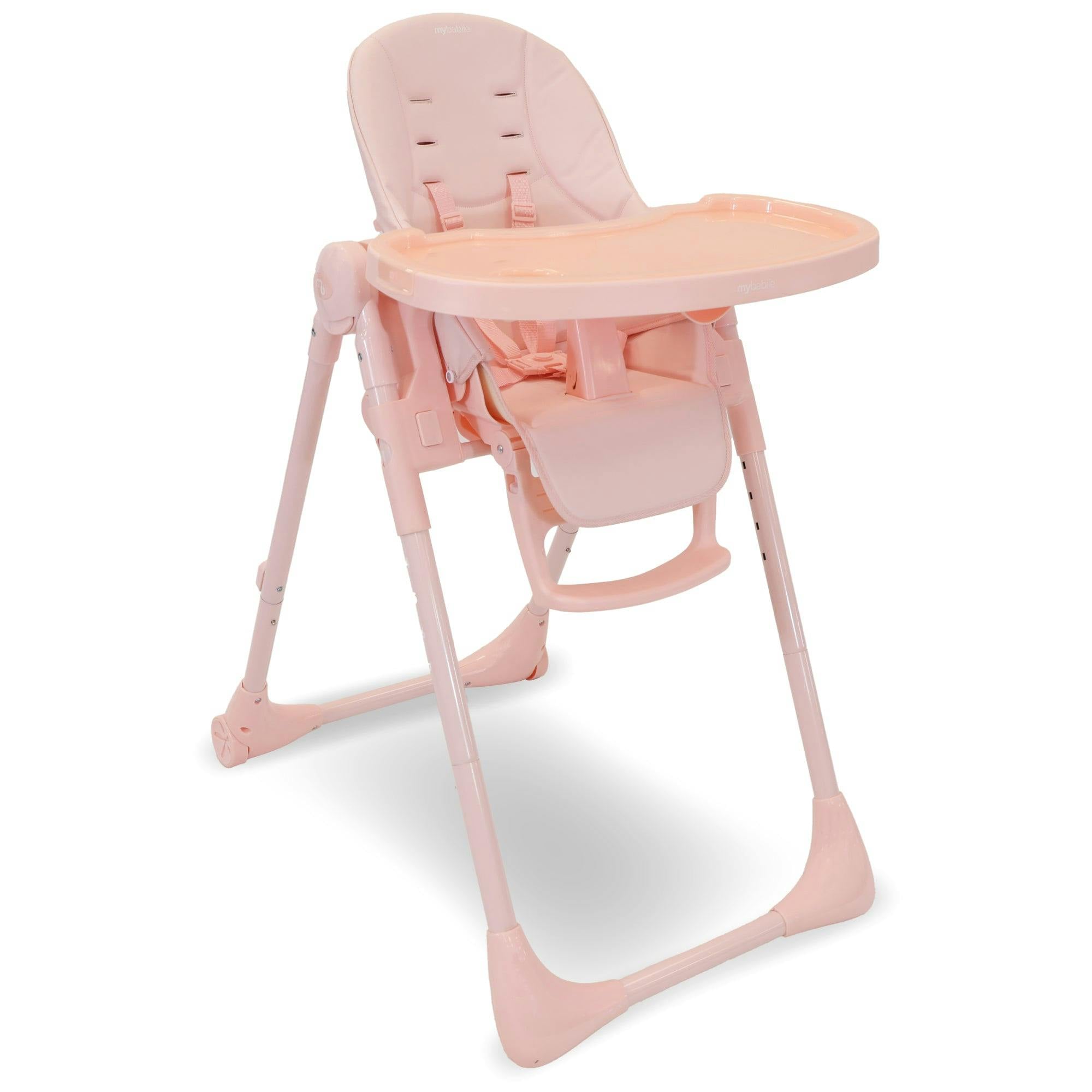My Babiie Pink Mbhc9 Luxe Highchair From Birth