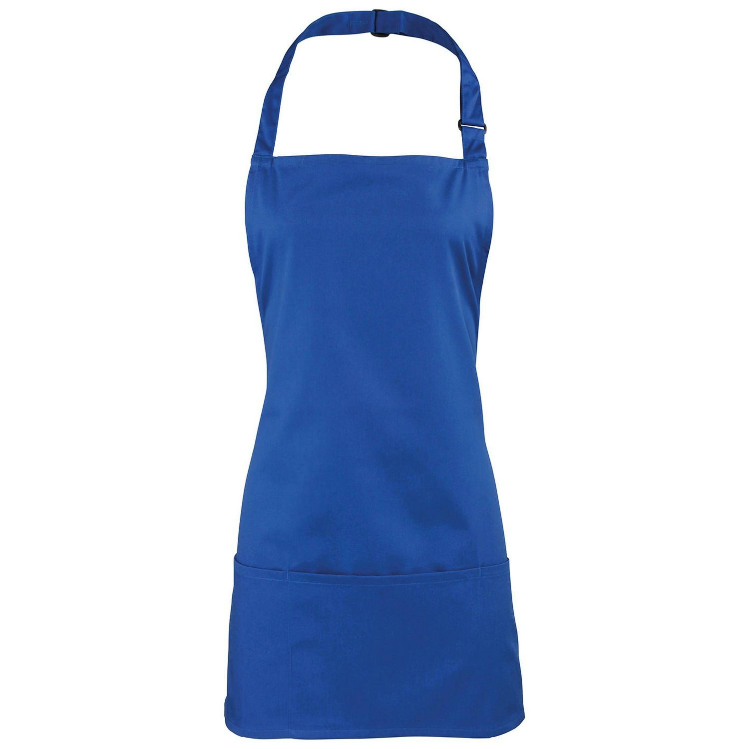 - Premier Colours 2 In 1 Full Apron Royal Blue (One Size) - Image 3