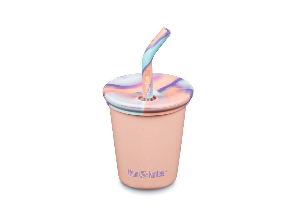 Rackhams Peach 296Ml Kid's Cup With Straw - Parfait