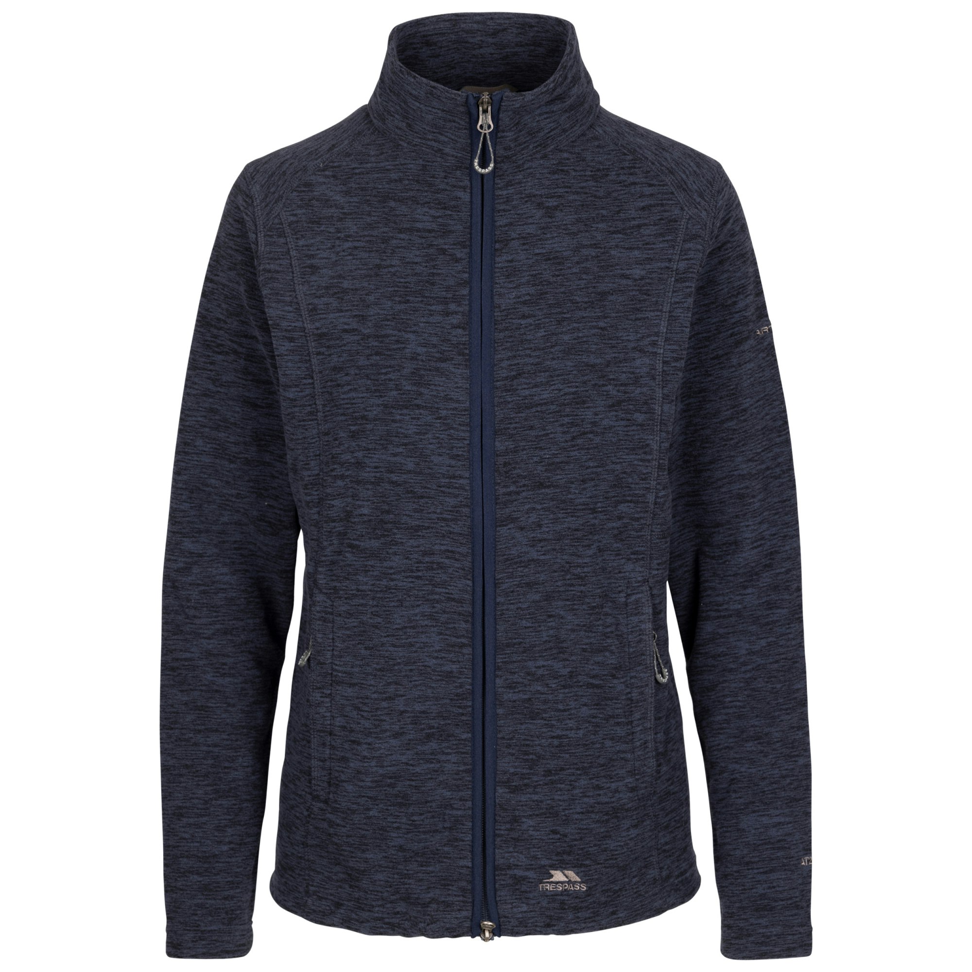Trespass Women's / Reply At200 Fleece Jacket - Navy Marl - Navy Marl - Xs