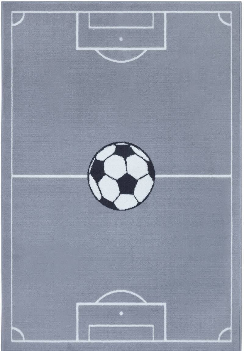 The Rugs Grey Short Pile Children’s Rug Estadio - 80X150 Cm