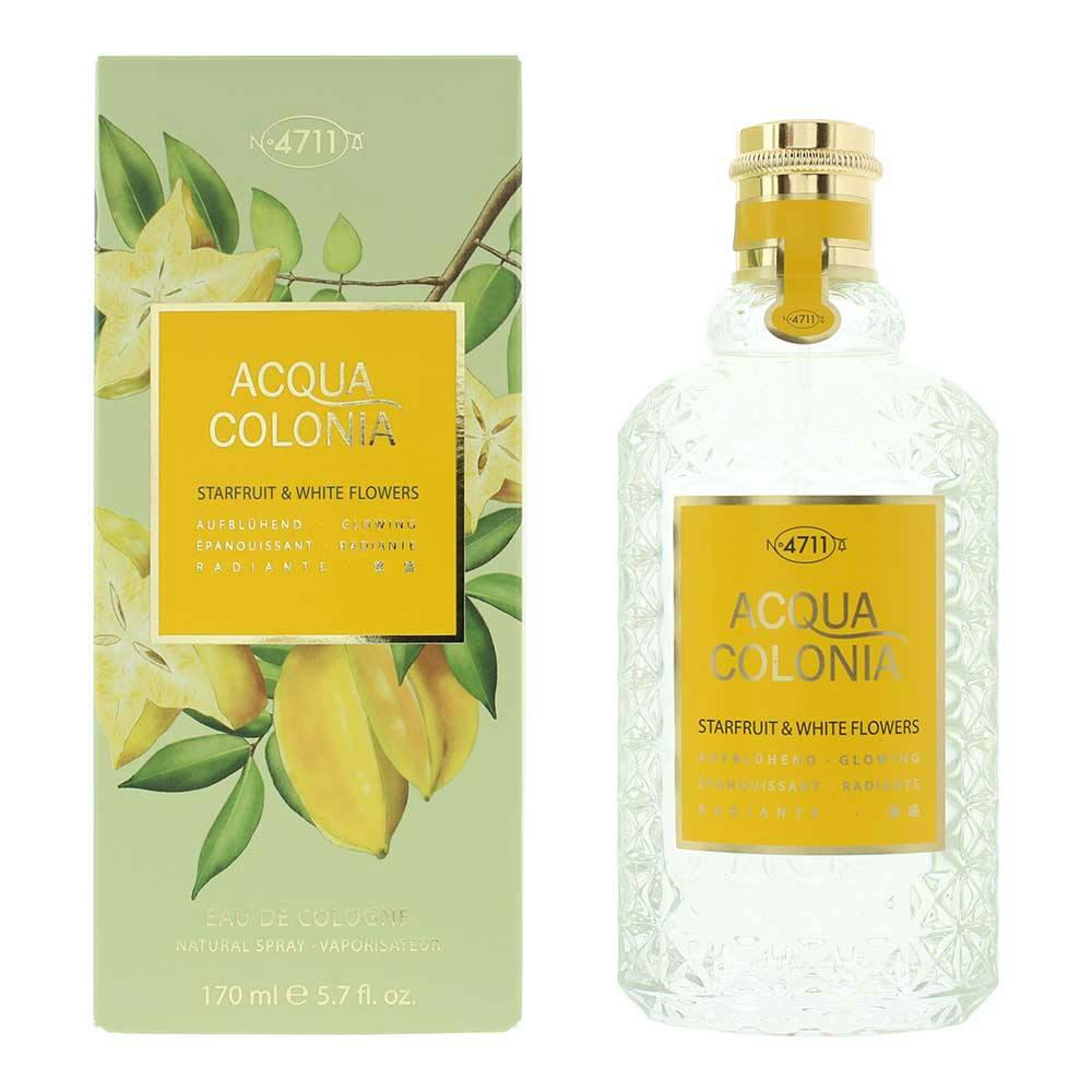 4711 White Acqua Colonia Starfruit Flowers Eau De Cologne 170Ml