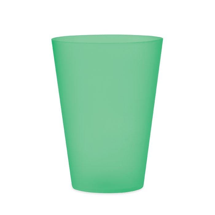 Rackhams Green Festa Large Reusable 300Ml Cup - Transparent - One Size - Transparent - 100% Mixed