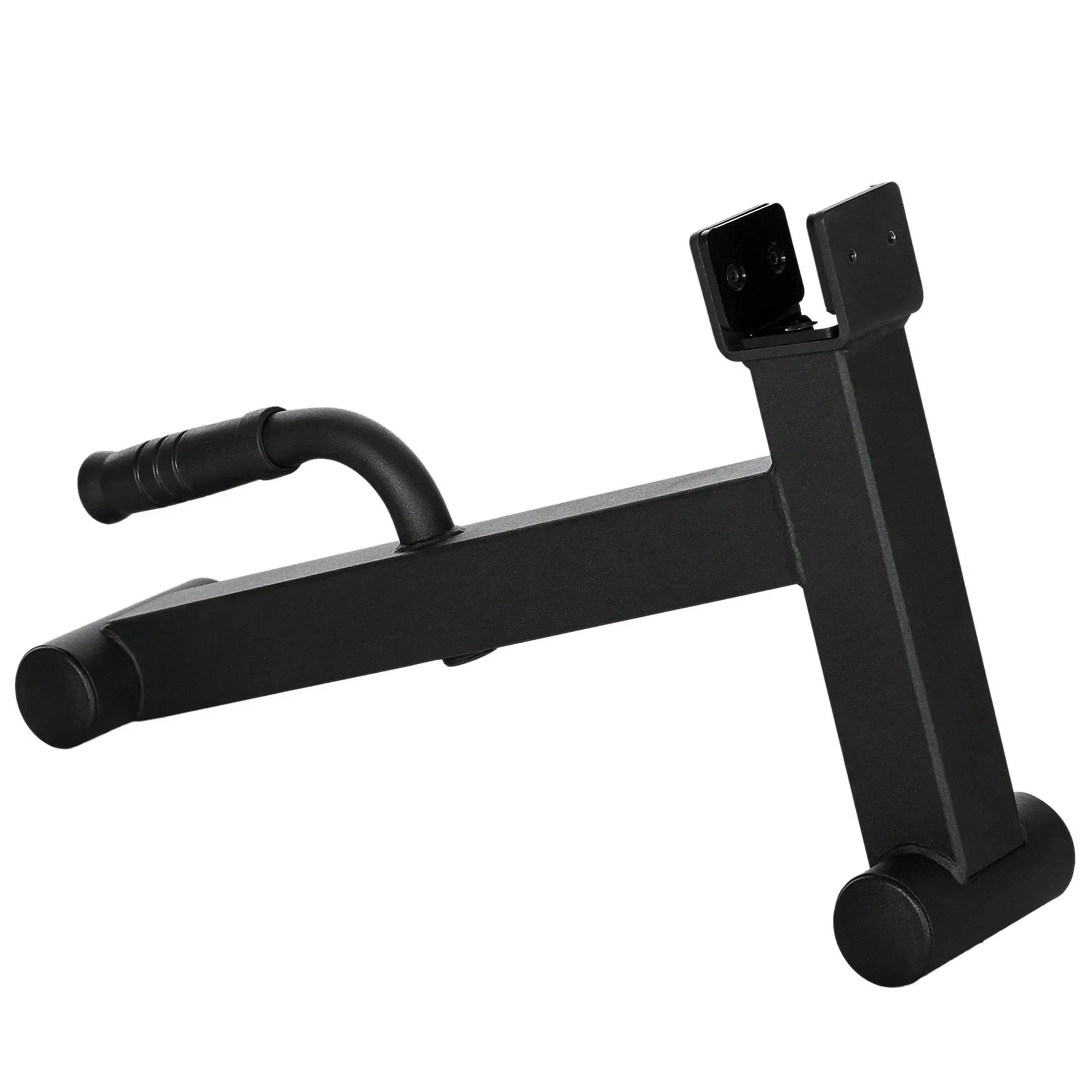 SPORTNOW Deadlift Barbell Jack - Black - Max Load 200kg - Steel - Image 6