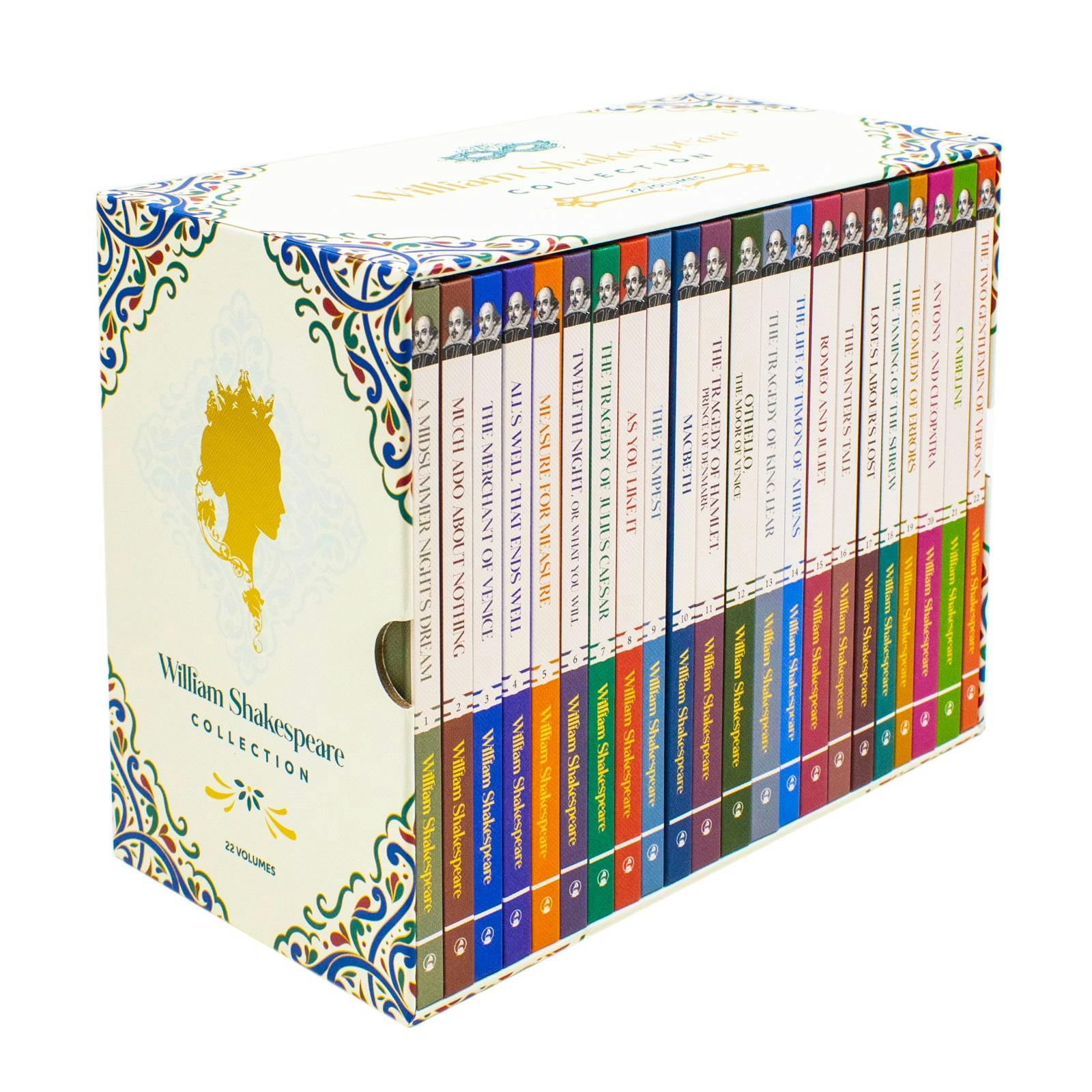 Various Publishers The William Shakespeare Collection 22 Books Hardcover Box Set