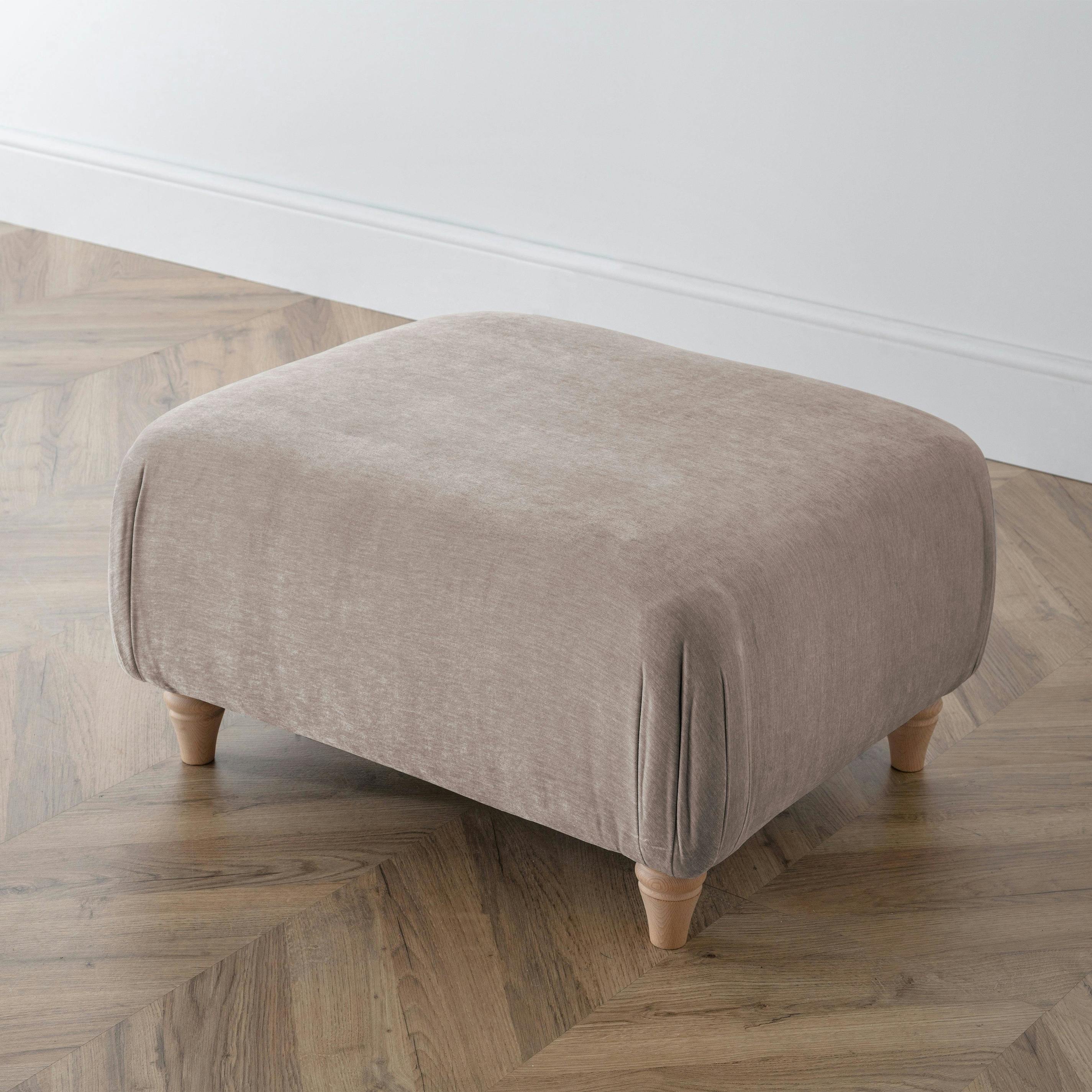 The Great Sofa Company The Bromfield Footstool - Putty