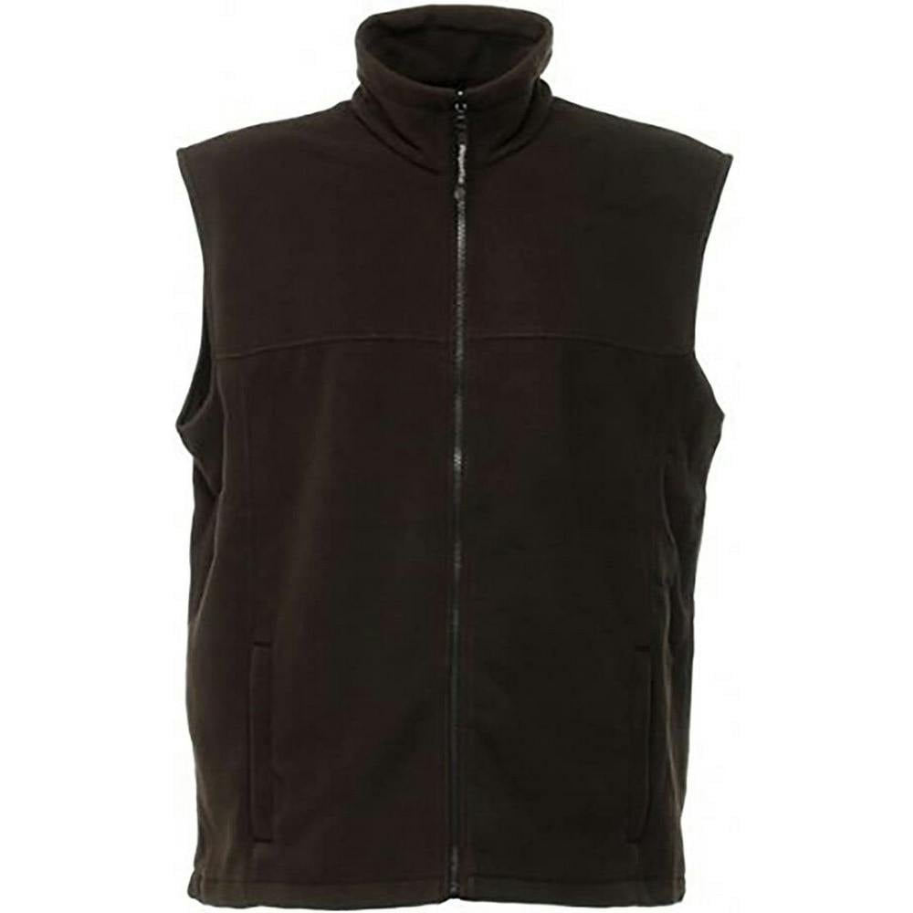 Regatta Unisex Black Professional Adult Fleece Full Zip Body Warmer - Xxl - 100% Polyester