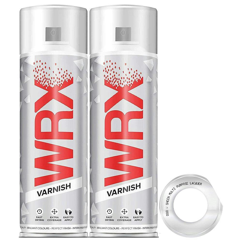 Wrx Yellow 6X Sheen Varnish Spray Paint 400Ml - Image 4