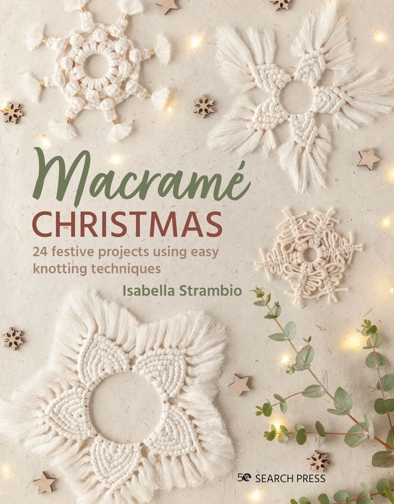 Macramé Christmas: 24 Festive Projects Using Easy Knotting Techniques by Isabel - Image 8