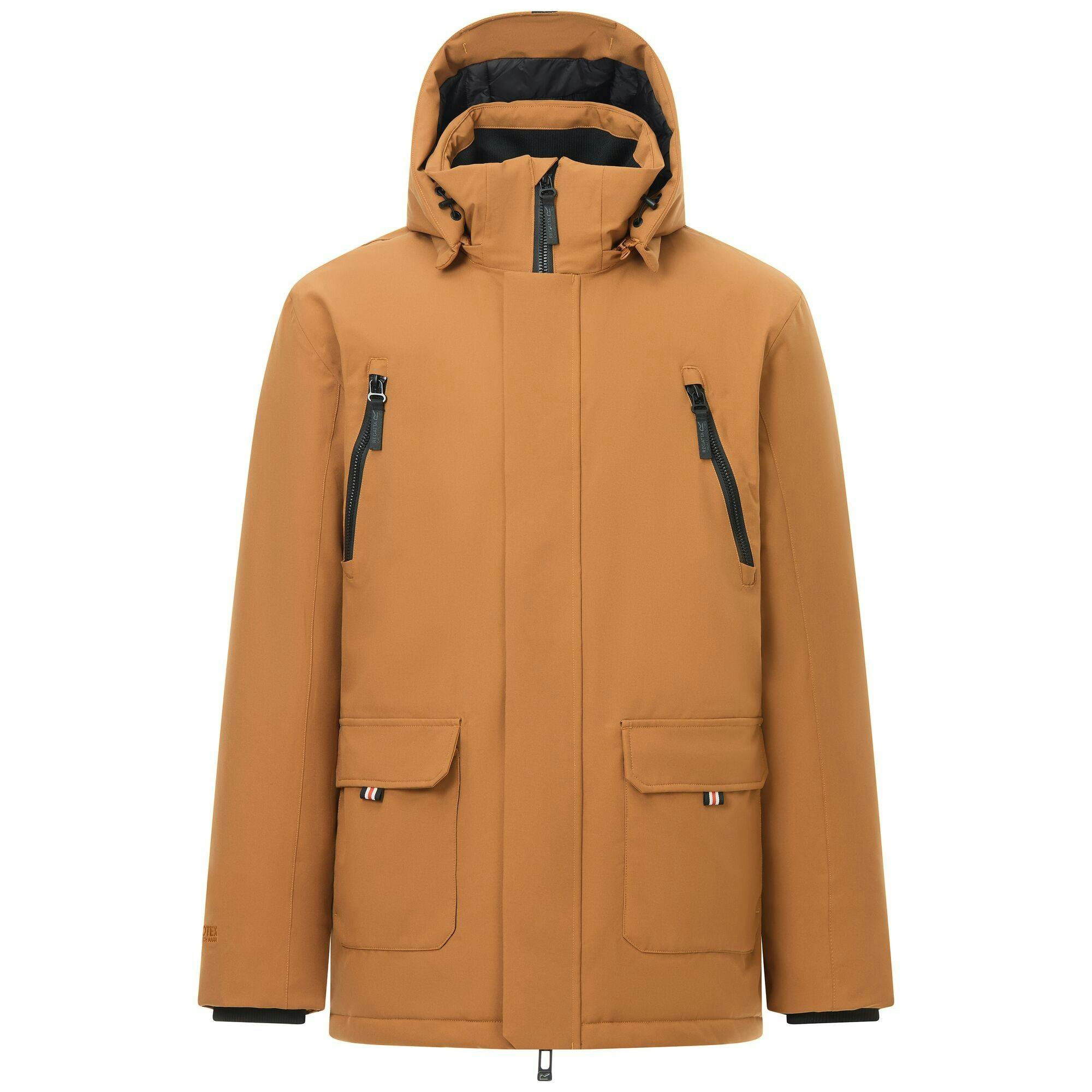 Regatta Men's Marron Waterproof Insulated Jacket - Rich Tan - M - Rich Tan - 100% Mixed