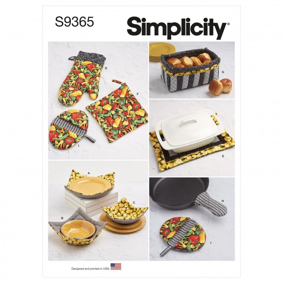 Simplicity Sewing Pattern 9365 Os (One Size) - Intermediate - Os (One Size)