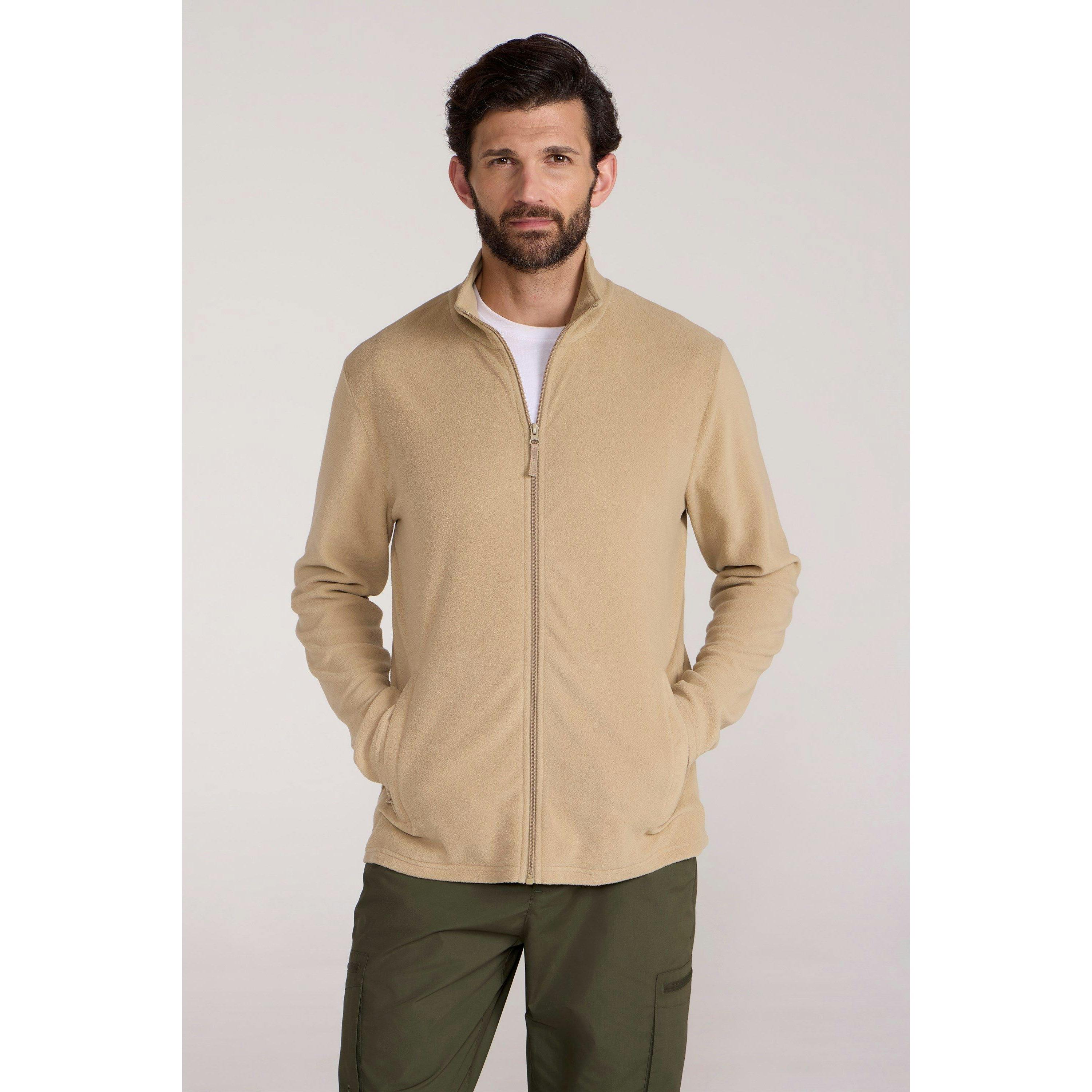 Mountain Warehouse Men's White Camber Fleece Jacket - Off - Xxs - Off - 100% Polyester