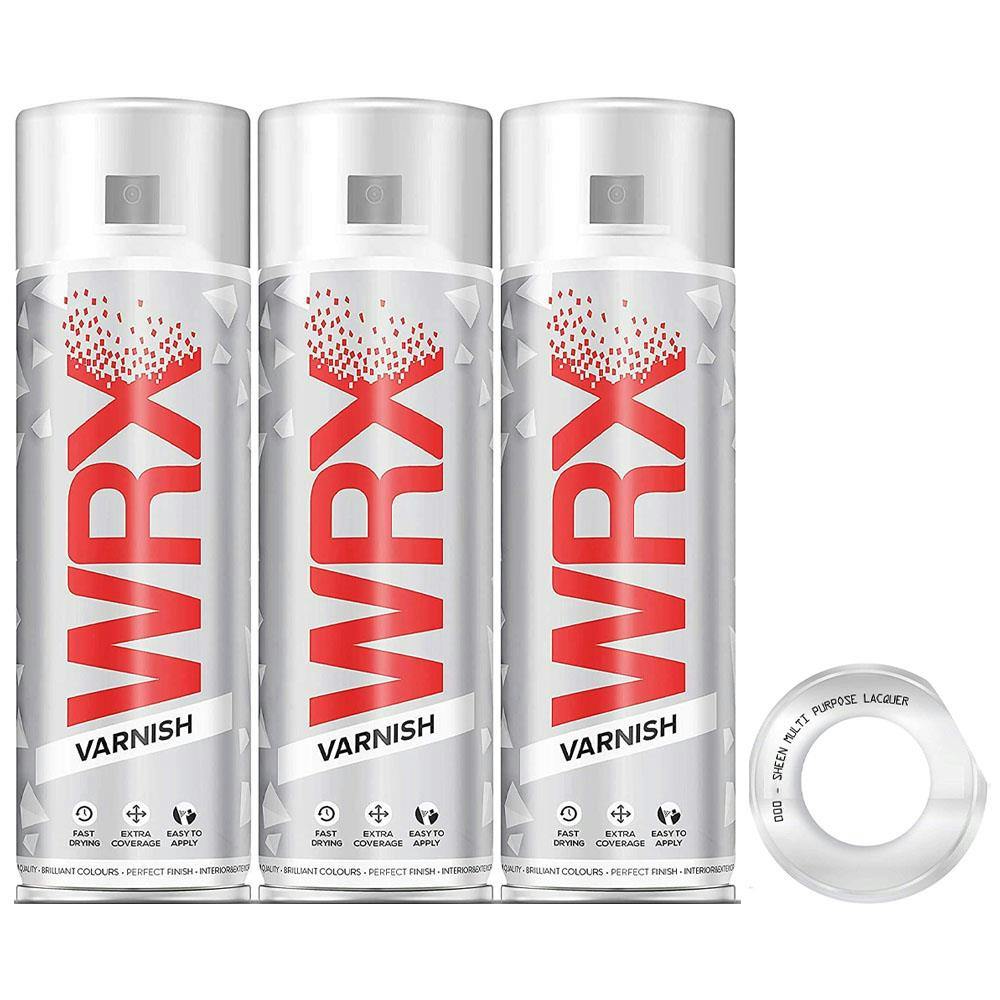 Wrx Yellow 6X Sheen Varnish Spray Paint 400Ml - Image 5