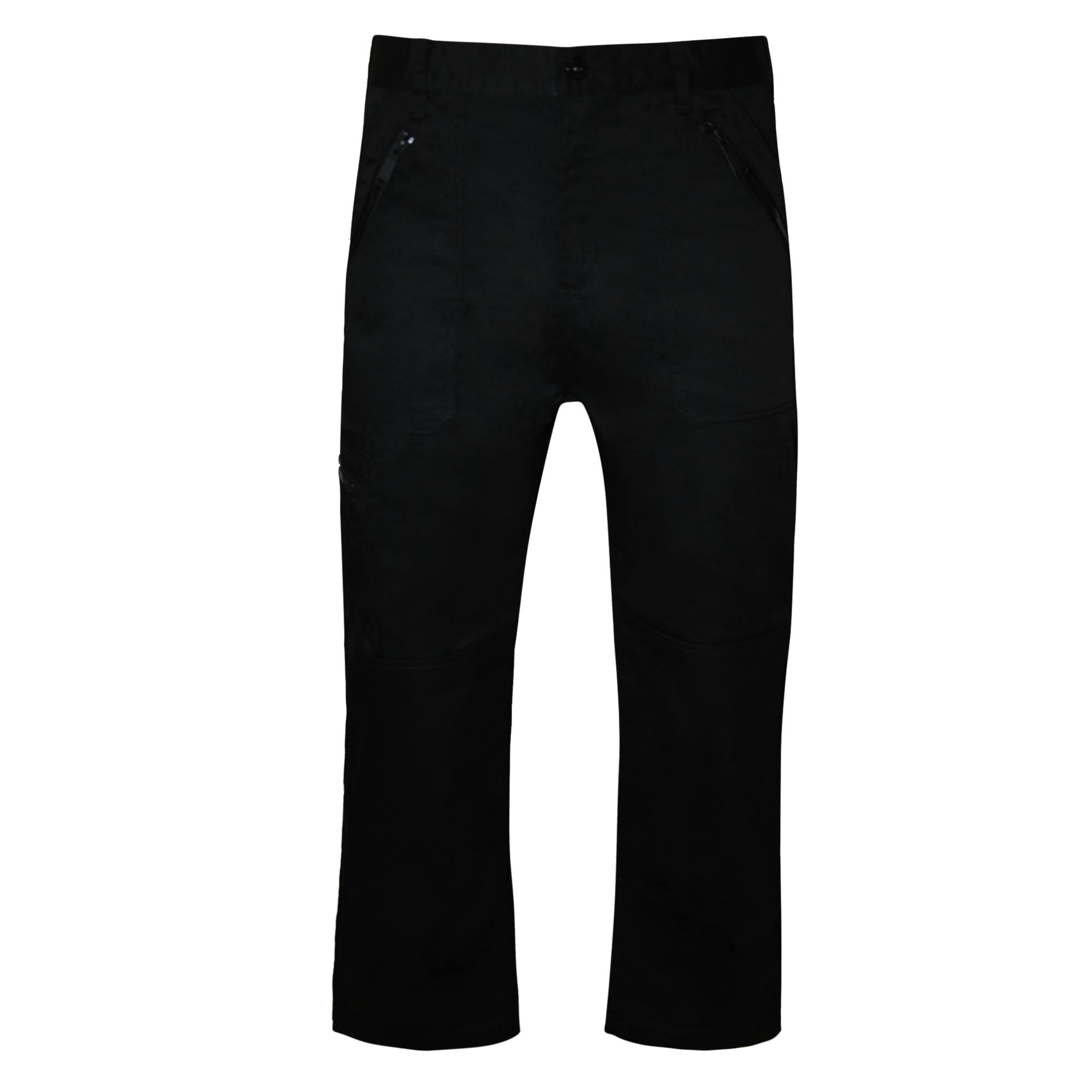 Regatta Men's Black Professional Trousers - 32S - 65% Polyester/35% Cotton