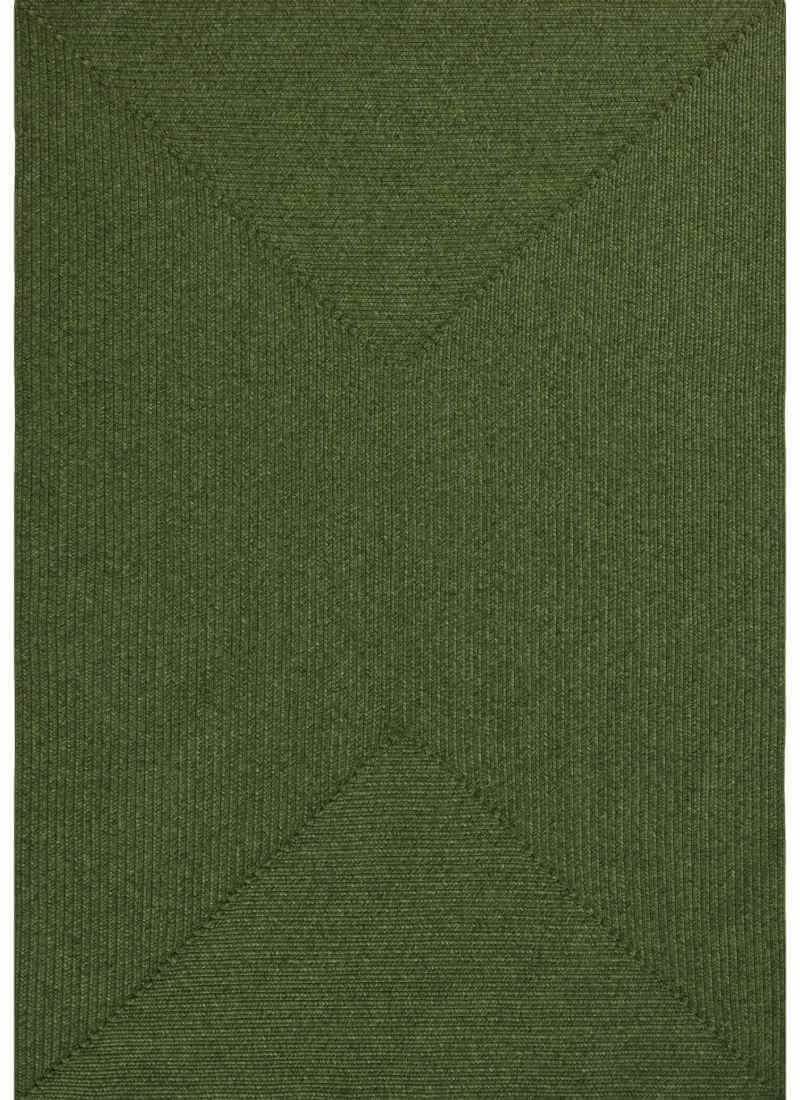 The Rugs Green Indoor Outdoor Trenzado Rug - 160X230 Cm
