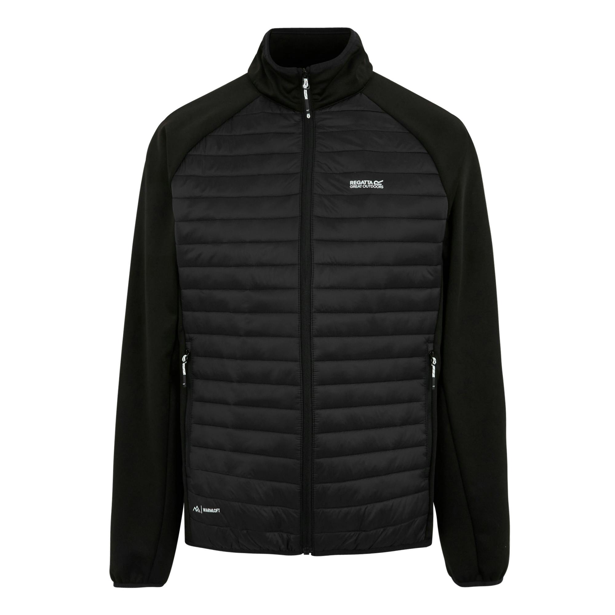Regatta Men's Black Clumber Hybrid Jacket - Xxl - 100% Mixed