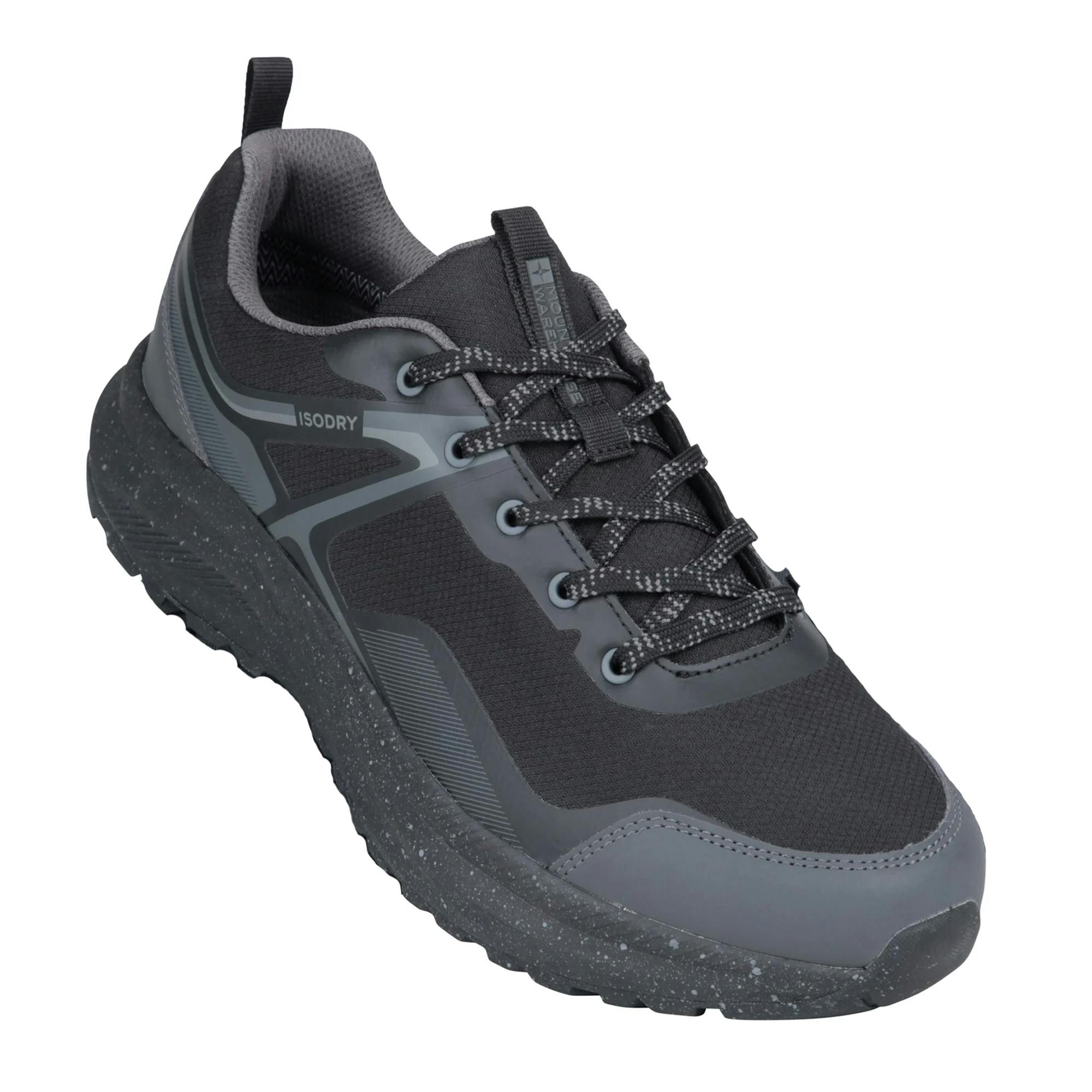 Mountain Warehouse Men's Black Motum Waterproof Walking Shoes - 11 Uk