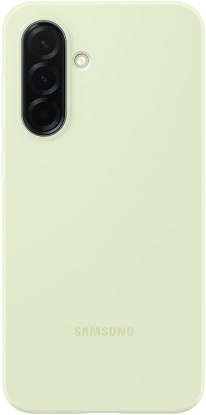 Genuine / Official Samsung Galaxy A36 5G Silicone Case / Cover - Light Green - Image 3