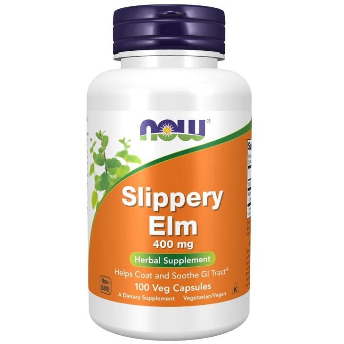 Now Foods , Slippery Elm, 400 Mg, 100 Capsules - Image 8
