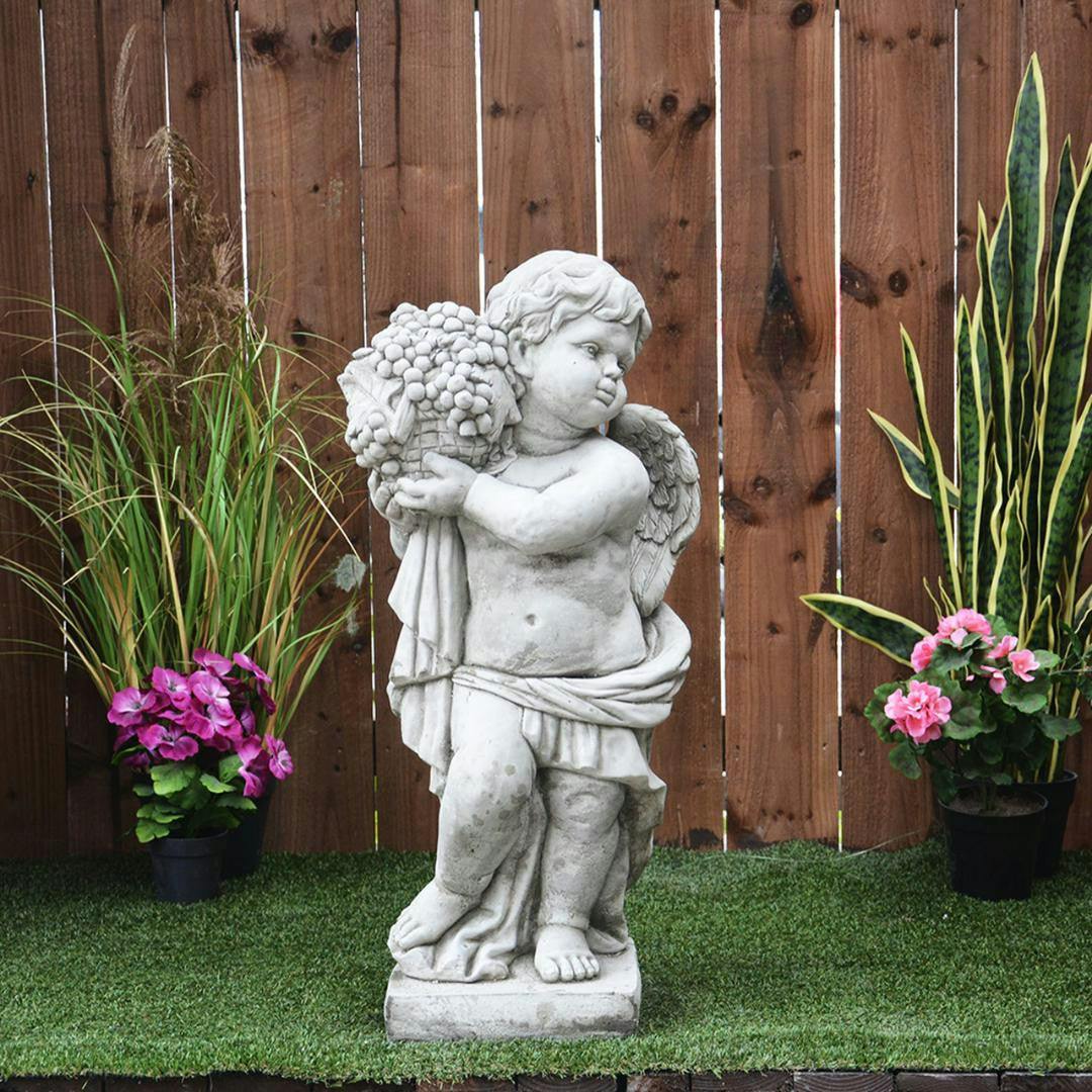 Rackhams Large Cherub Statue 'Summer' Edition
