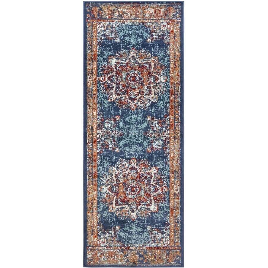 Hanse Home Blue Orient Maderno Medallion Rug - 80X240 Cm
