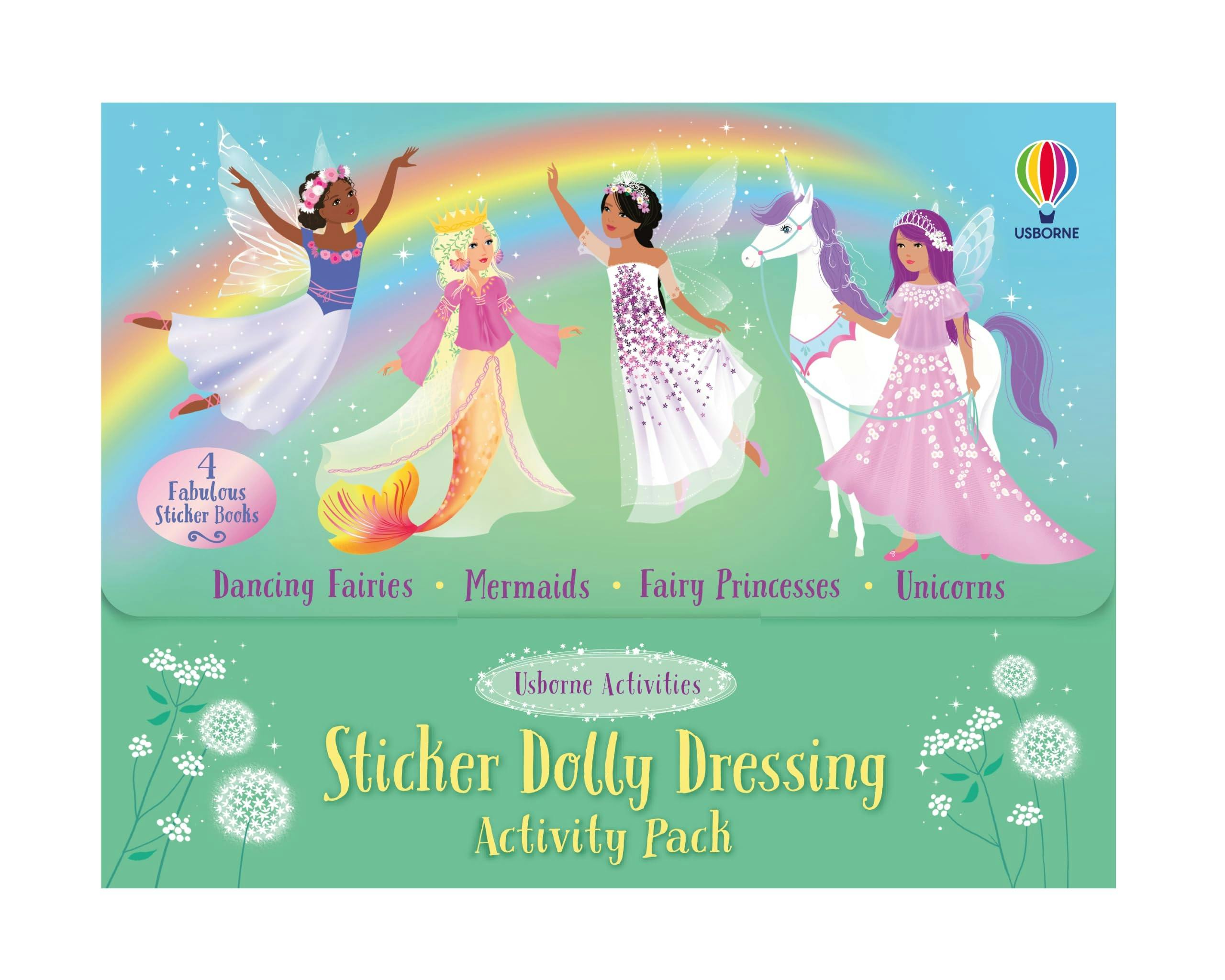 Usborne: Sticker Dolly Dressing Activity Pack By Fiona Watt 4 Books Box Set - PB - Image 6