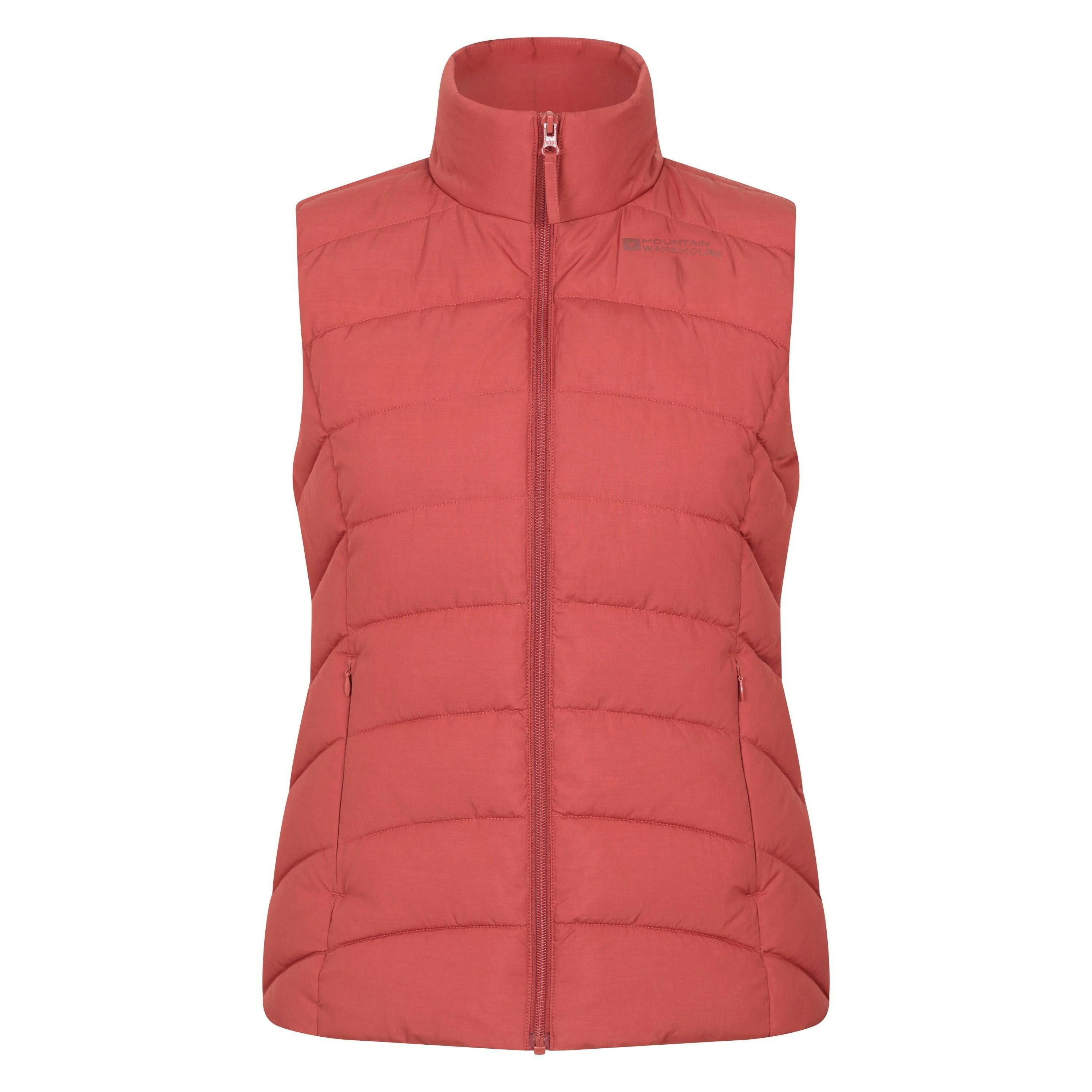 Mountain Warehouse Women's Orange / Opal Padded Gilet - Burnt - 18 Uk - Burnt - 100% Nylon