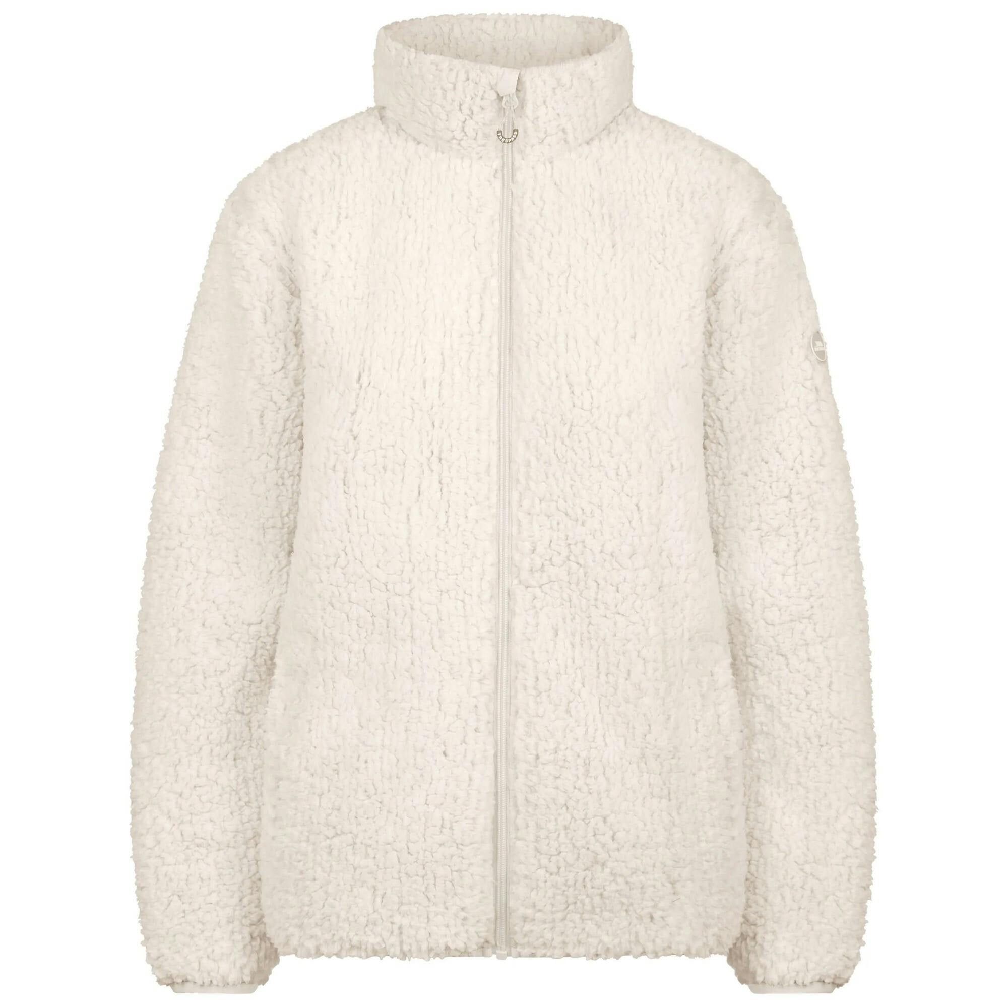 Trespass Women's Feathery Fleece Jacket - Ghost - Xl - Ghost - 100% Polyester
