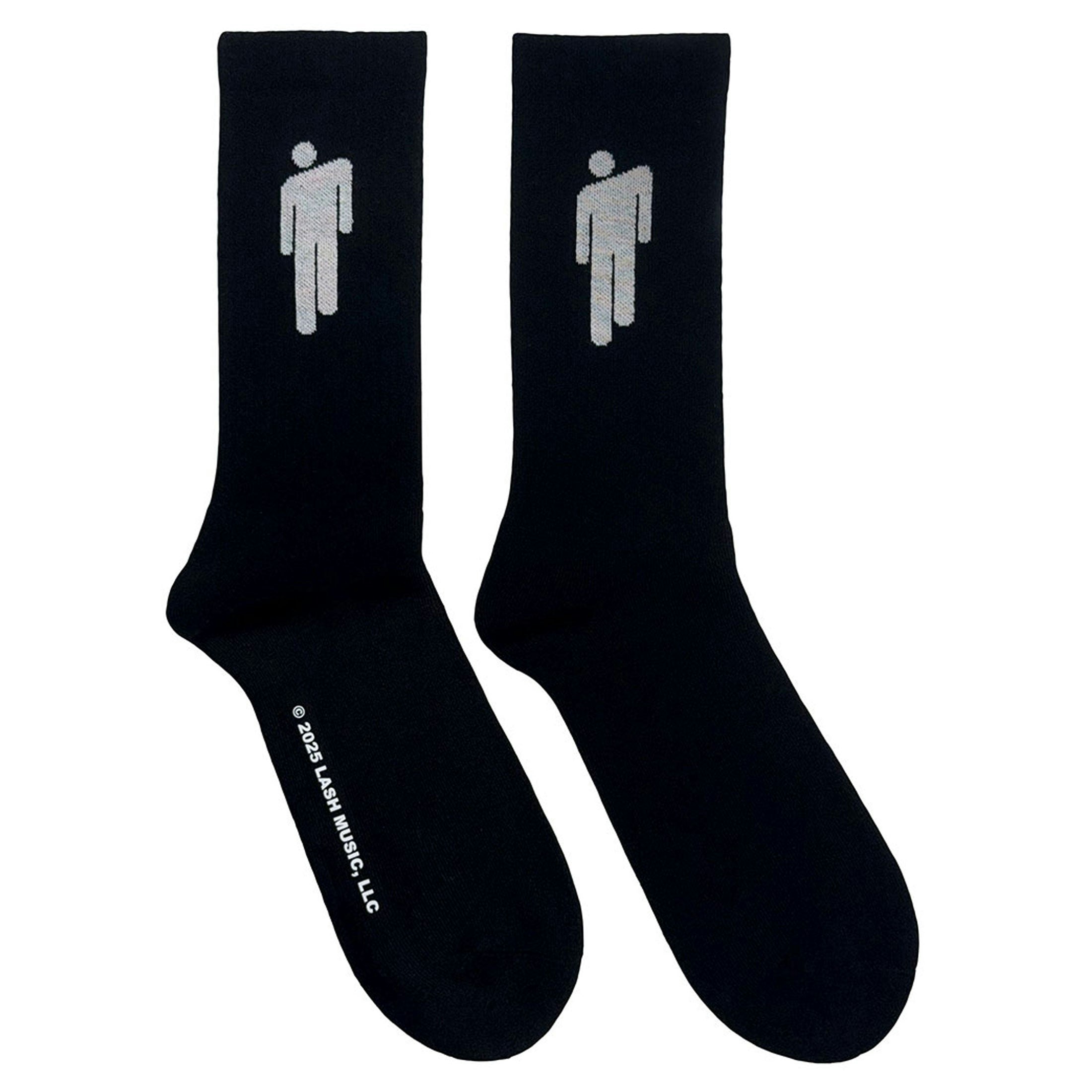 Paradiso Clothing Women's White Billie Eilish Blohsh Terry Socks