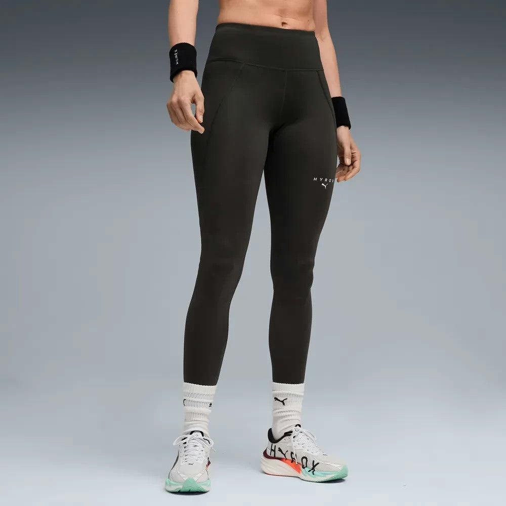 Puma Women's Black Hyrox Essential Tight Leggings Training Tights 528157 - Xl