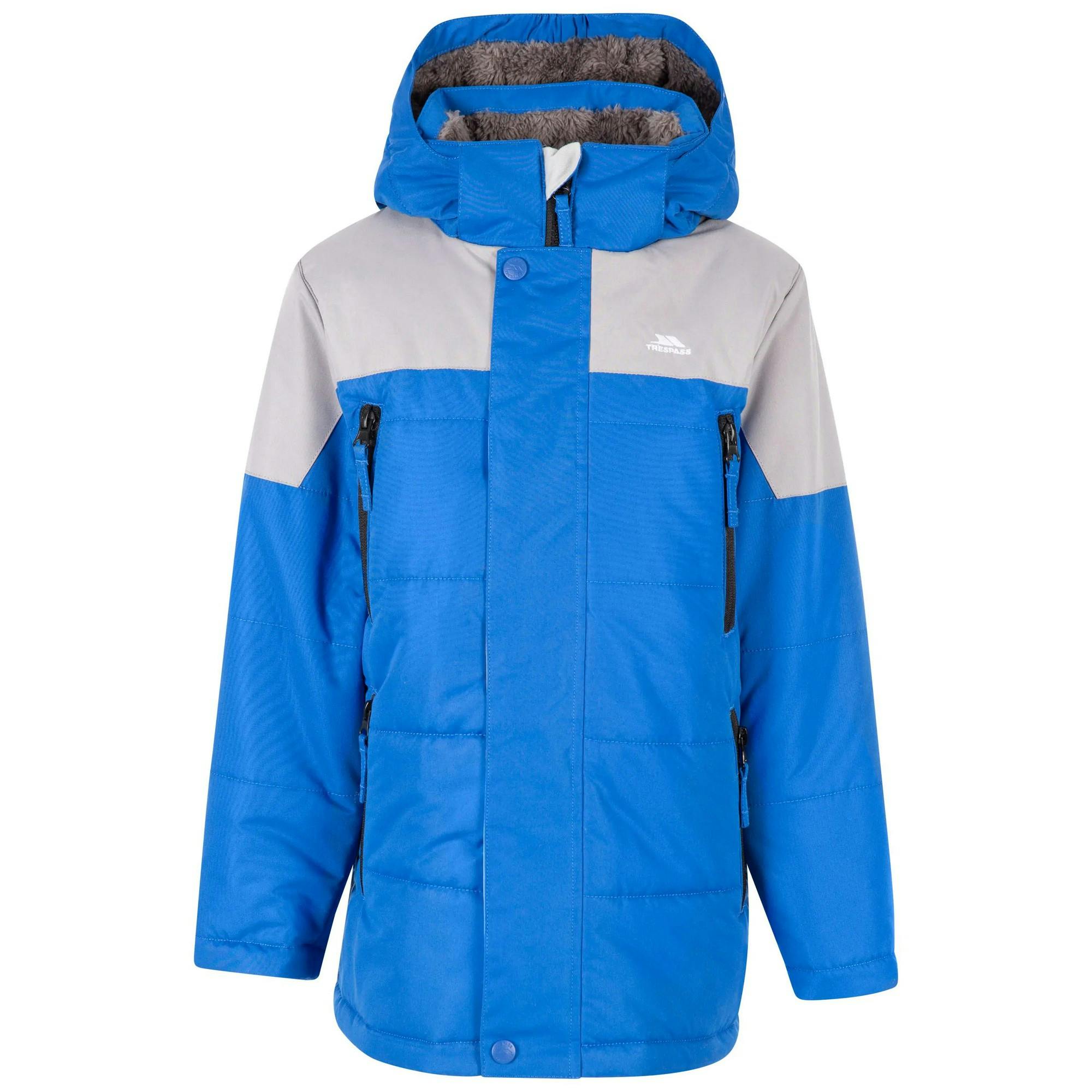 Trespass (5-6 Years, Blue) Boys Recoil Jacket - Image 3