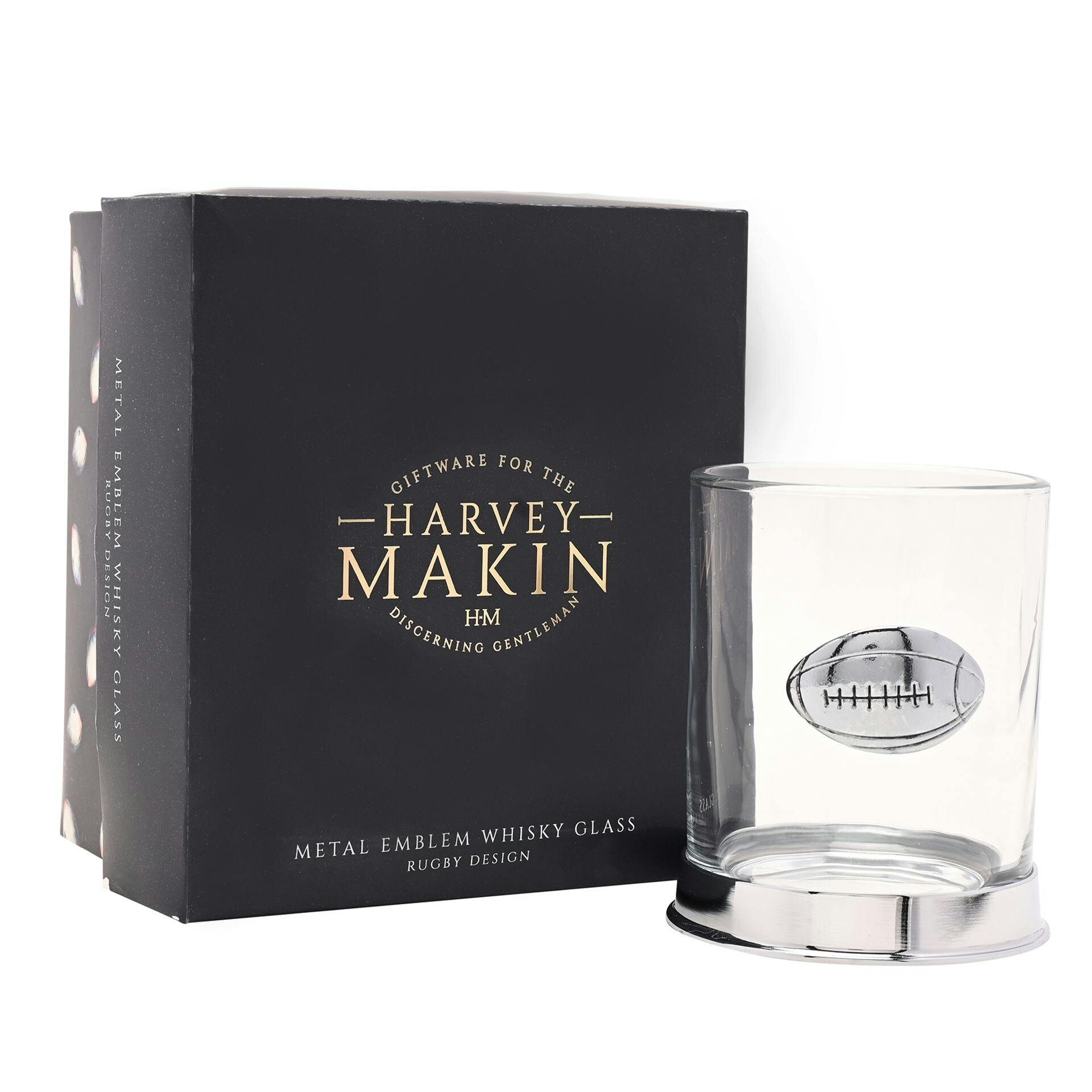 Whisky Glass - Rugby Mugs Clear All Occasions Gift - Image 3