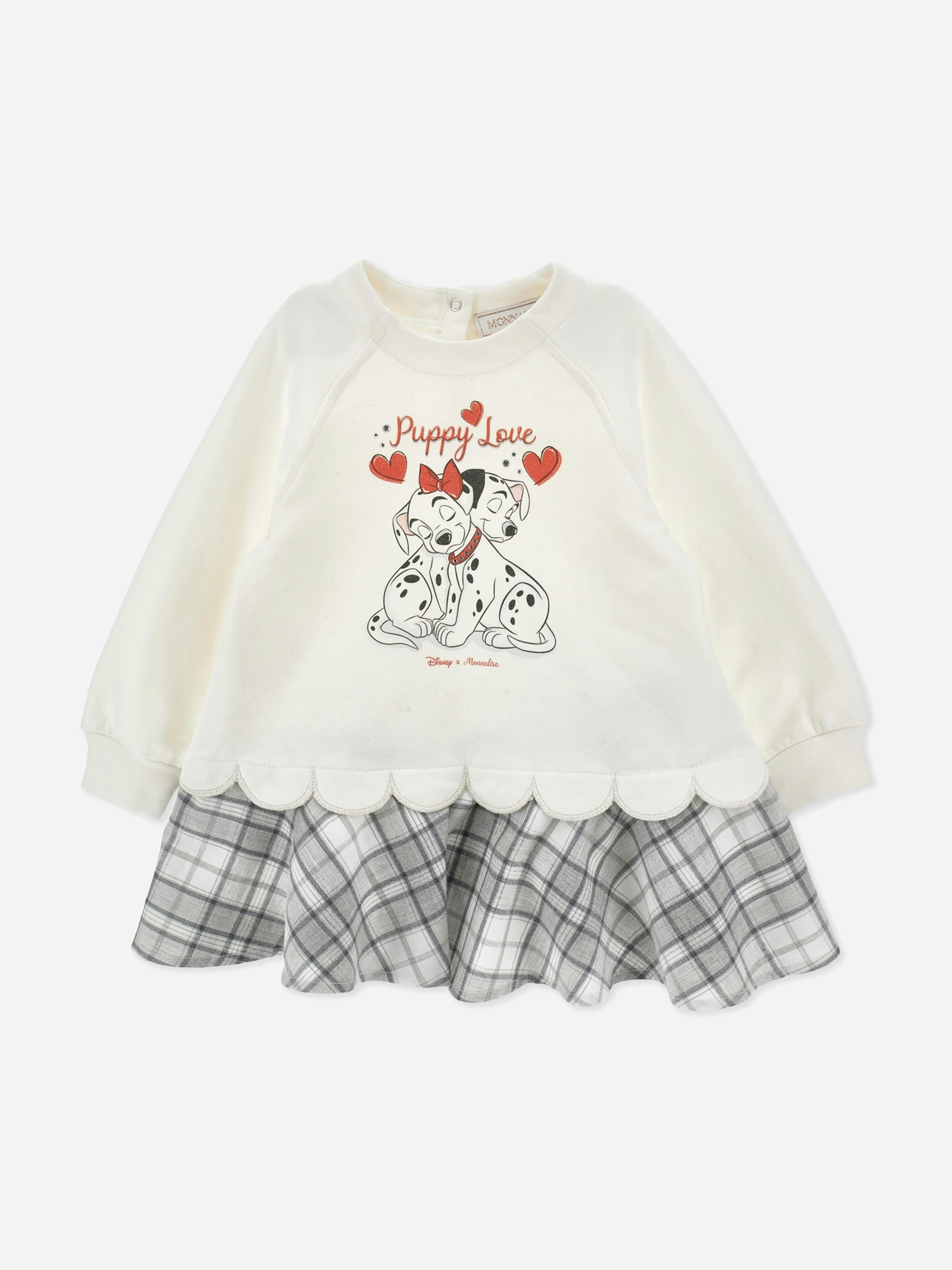 Monnalisa Women's Ivory Baby Girls Disney 101 Dalmations Sweater Dress In - 18 Months