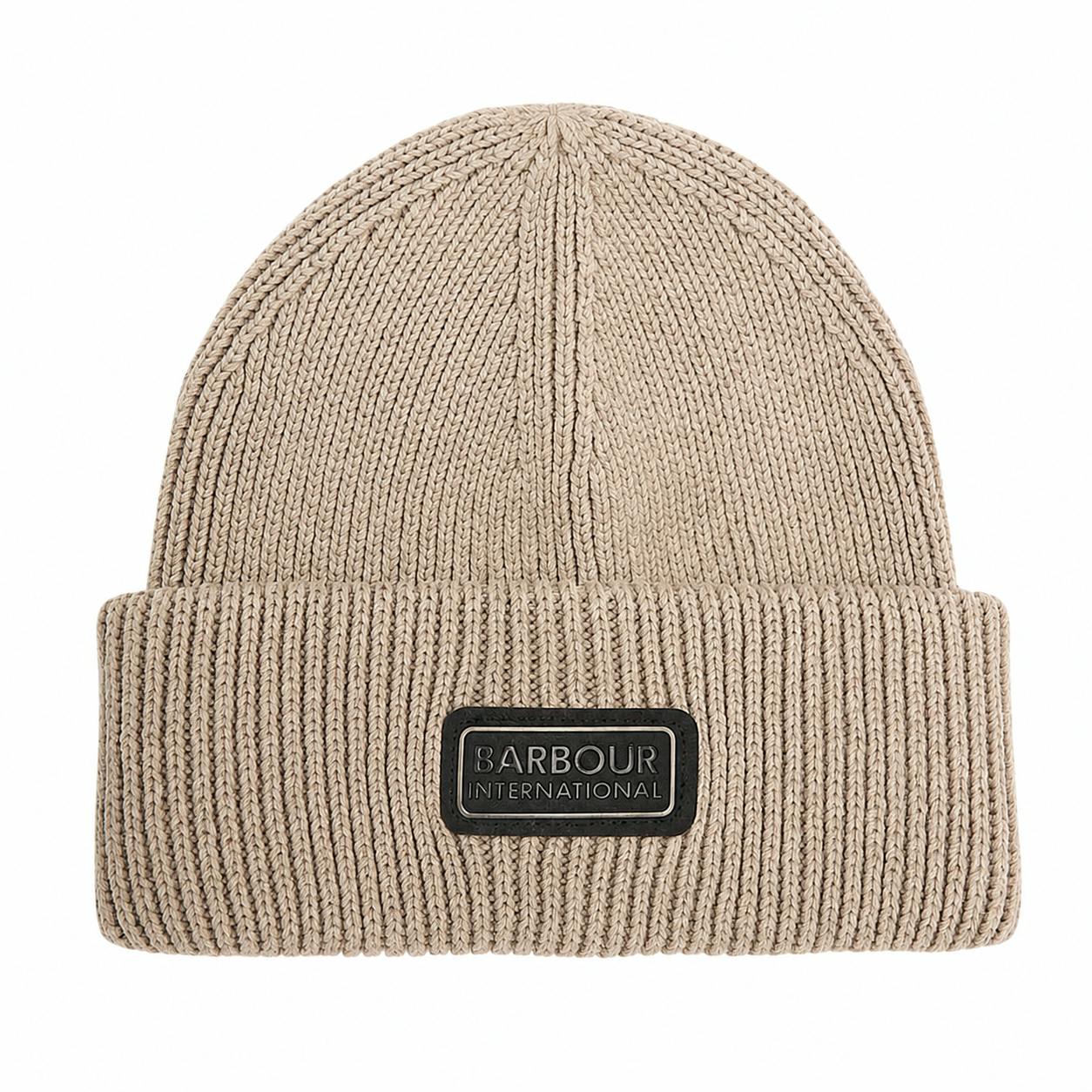 Barbour Craywell Beanie Hat - Male - Accessories - Beige - One Size - Accessories - Image 3