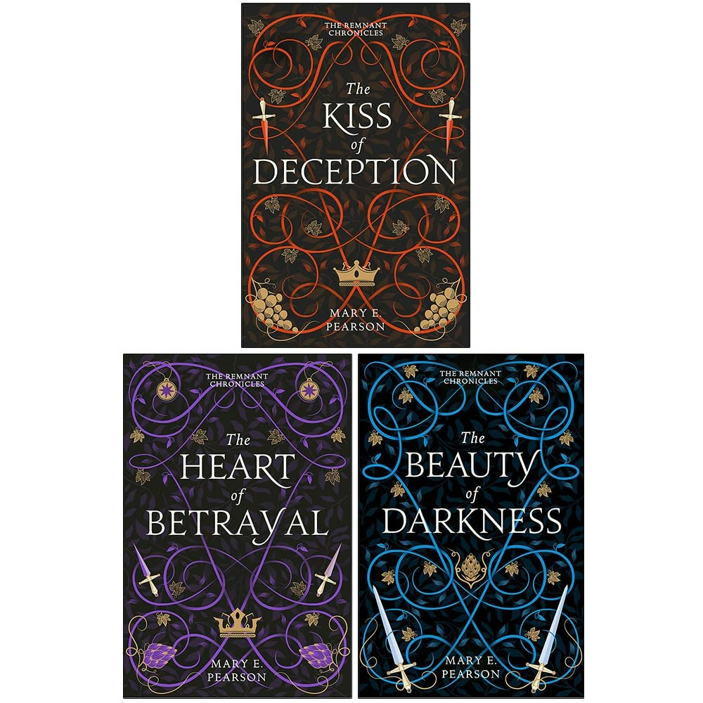 Hodder The Remnant Chronicles Books The Kiss Of Deception, The Heart Of Betrayal, The Beauty Of Darkness Size 3